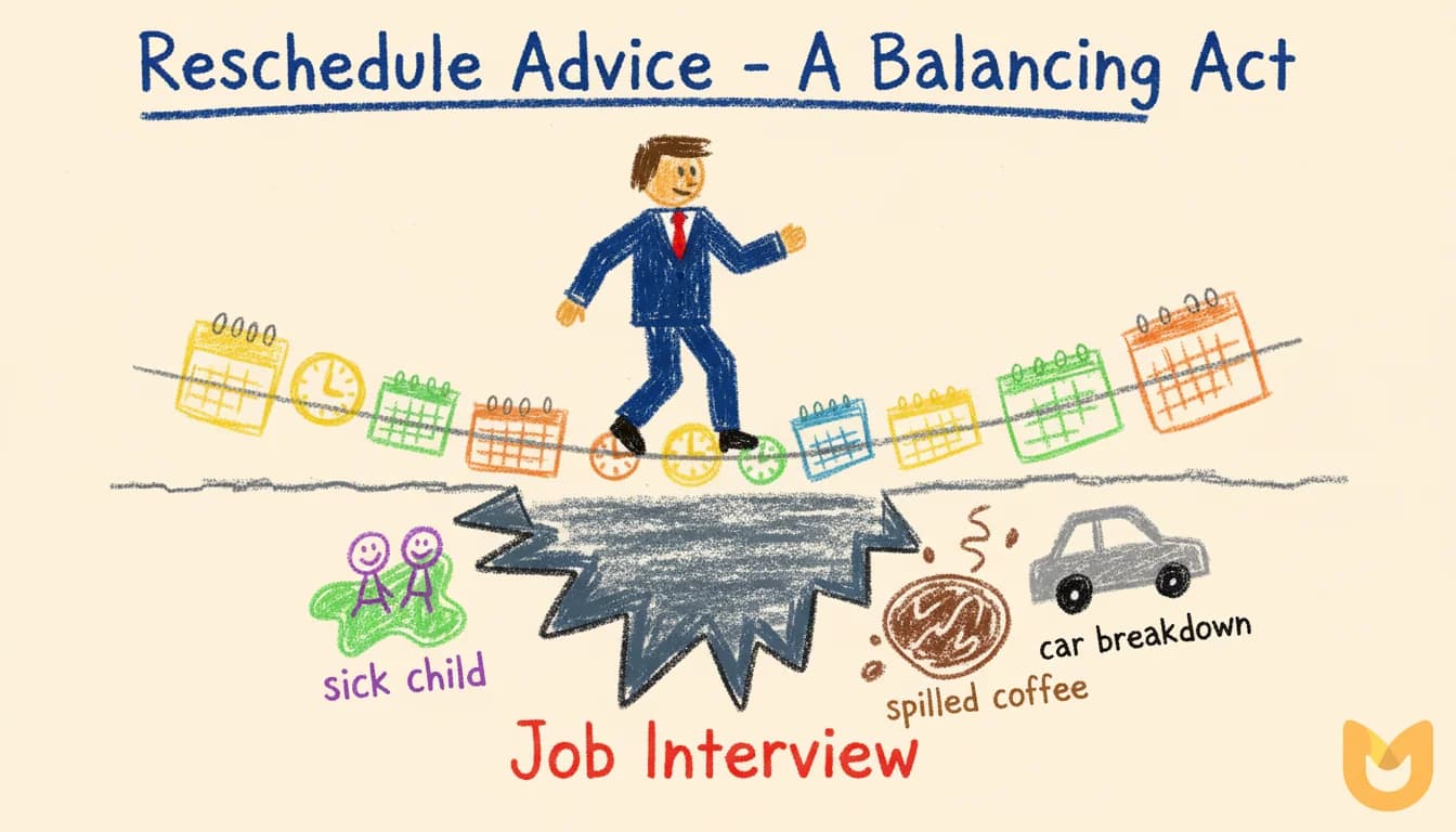 Reporter un entretien d'embauche : est-ce un manque de professionnalisme ?