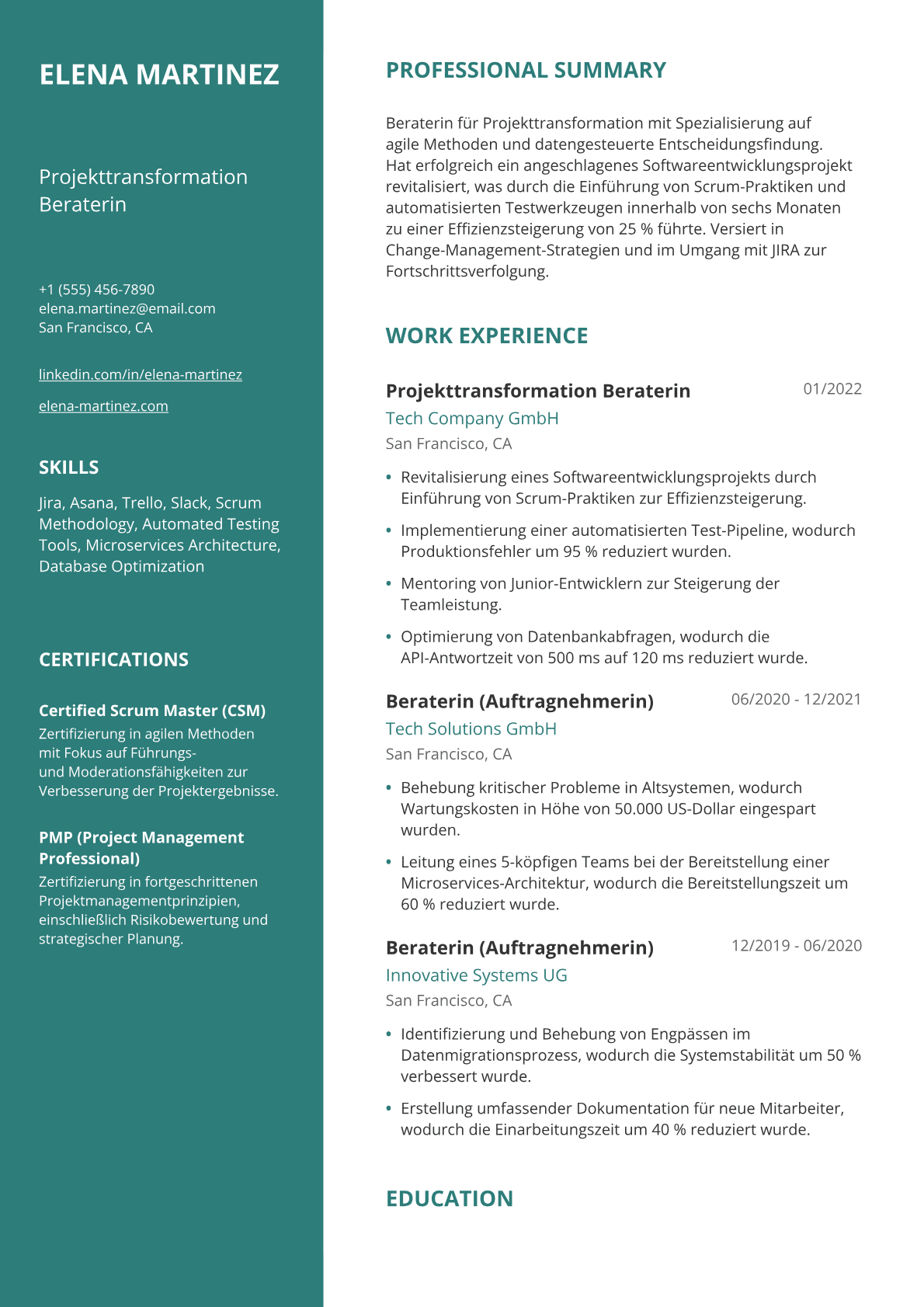 Auftragnehmerin