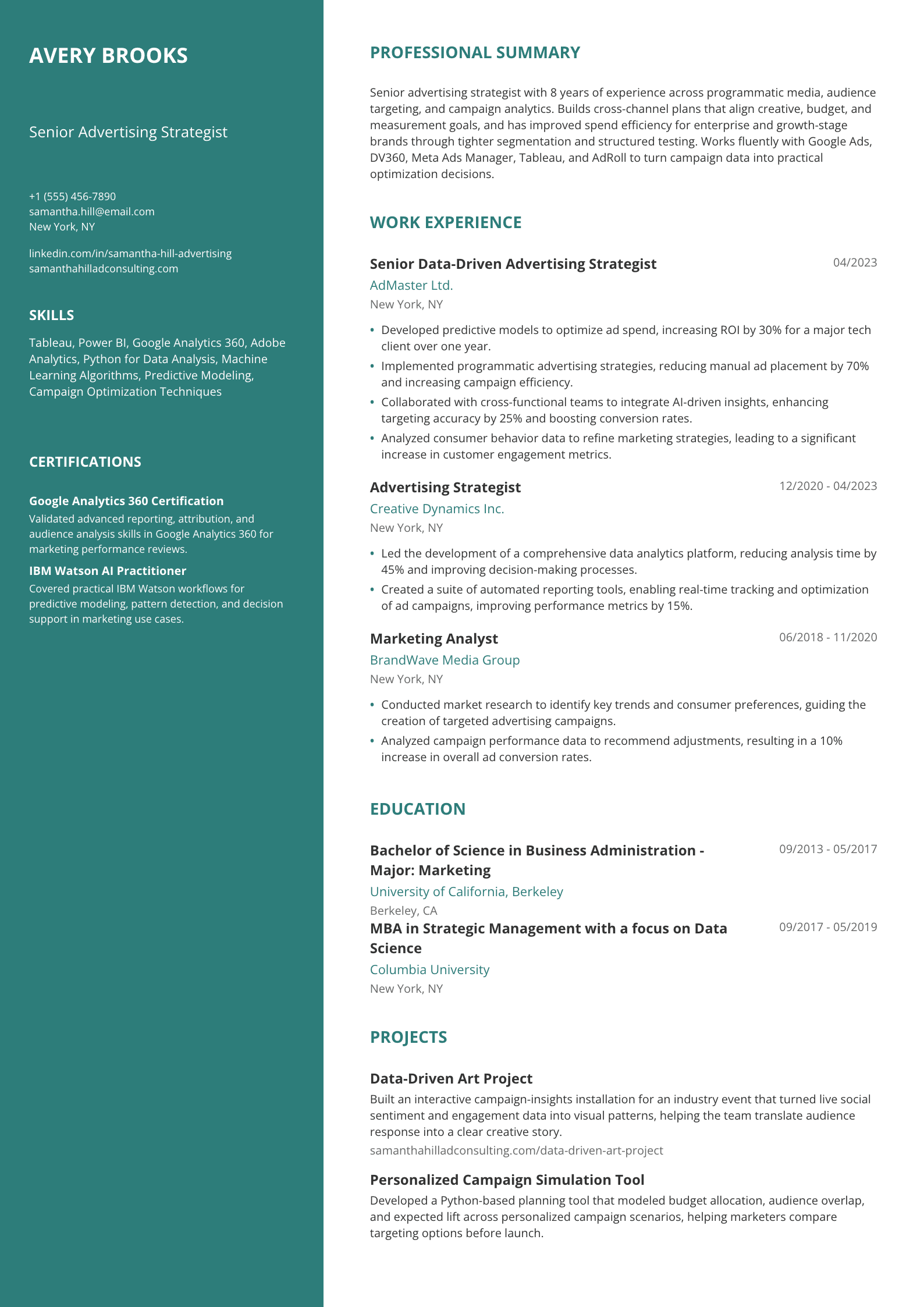 Advertising Strategist