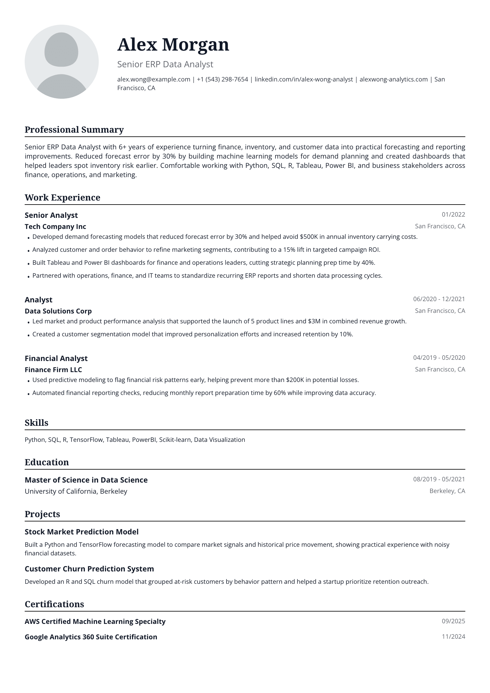 ERP Analyst