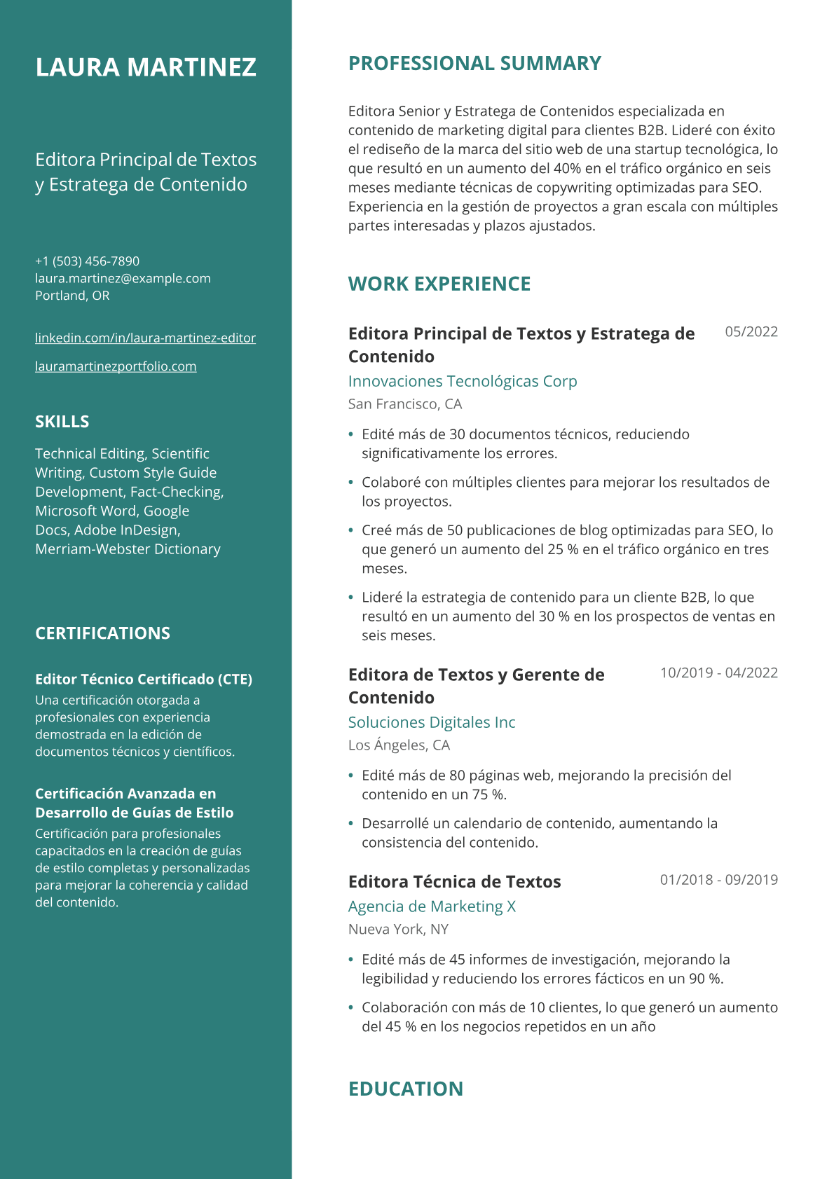 Correctora de textos