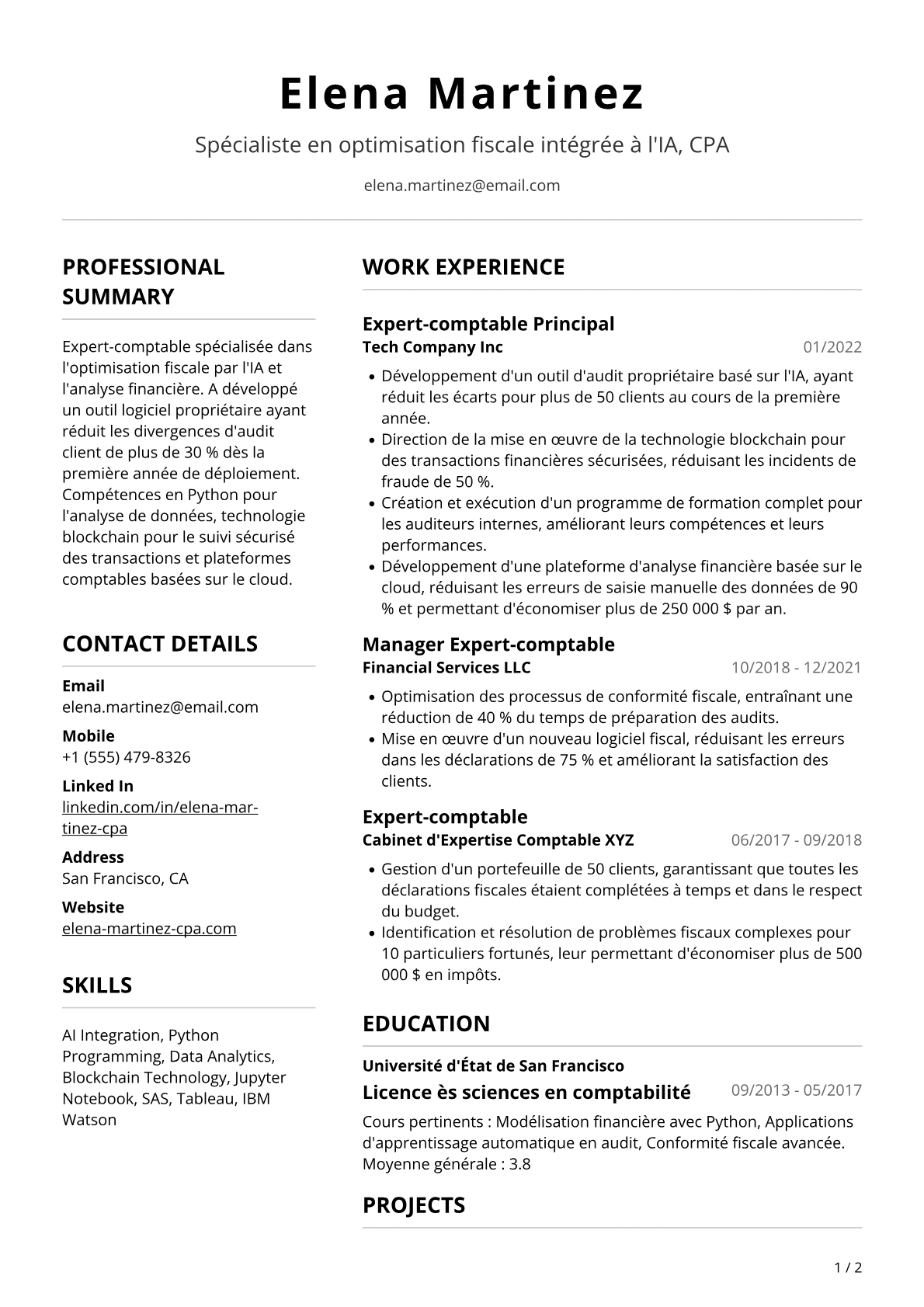 Experte-comptable