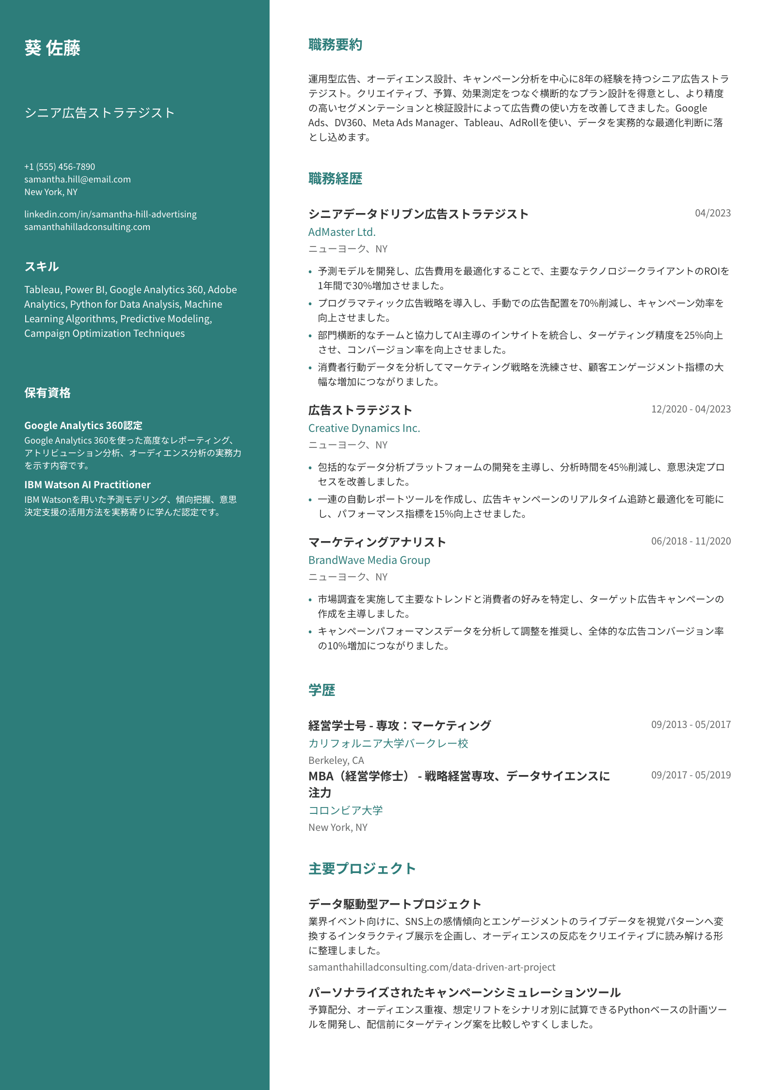 広告ストラテジスト