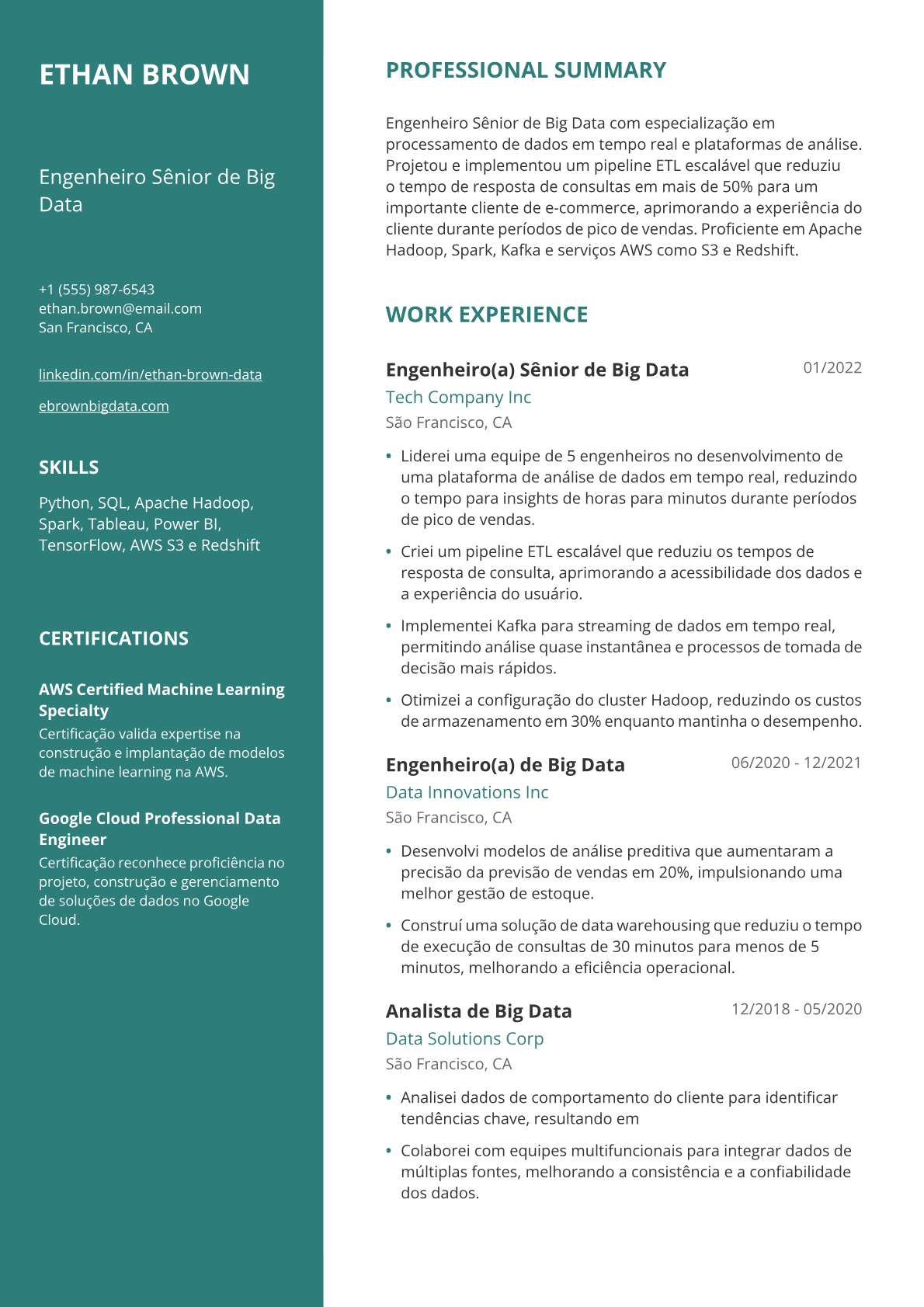 Engenheira de Big Data