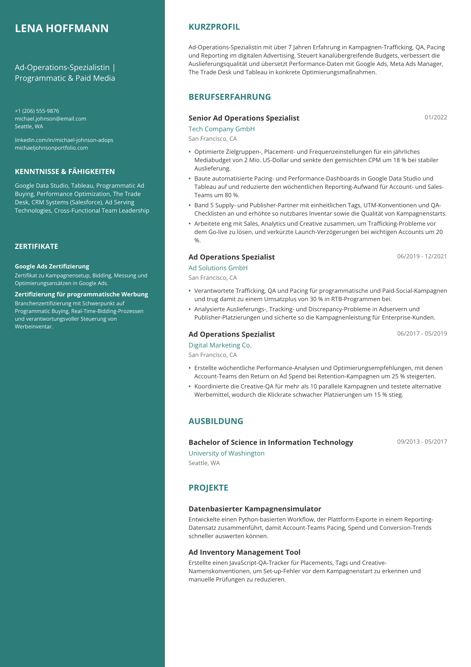 Ad-Operations-Spezialistin