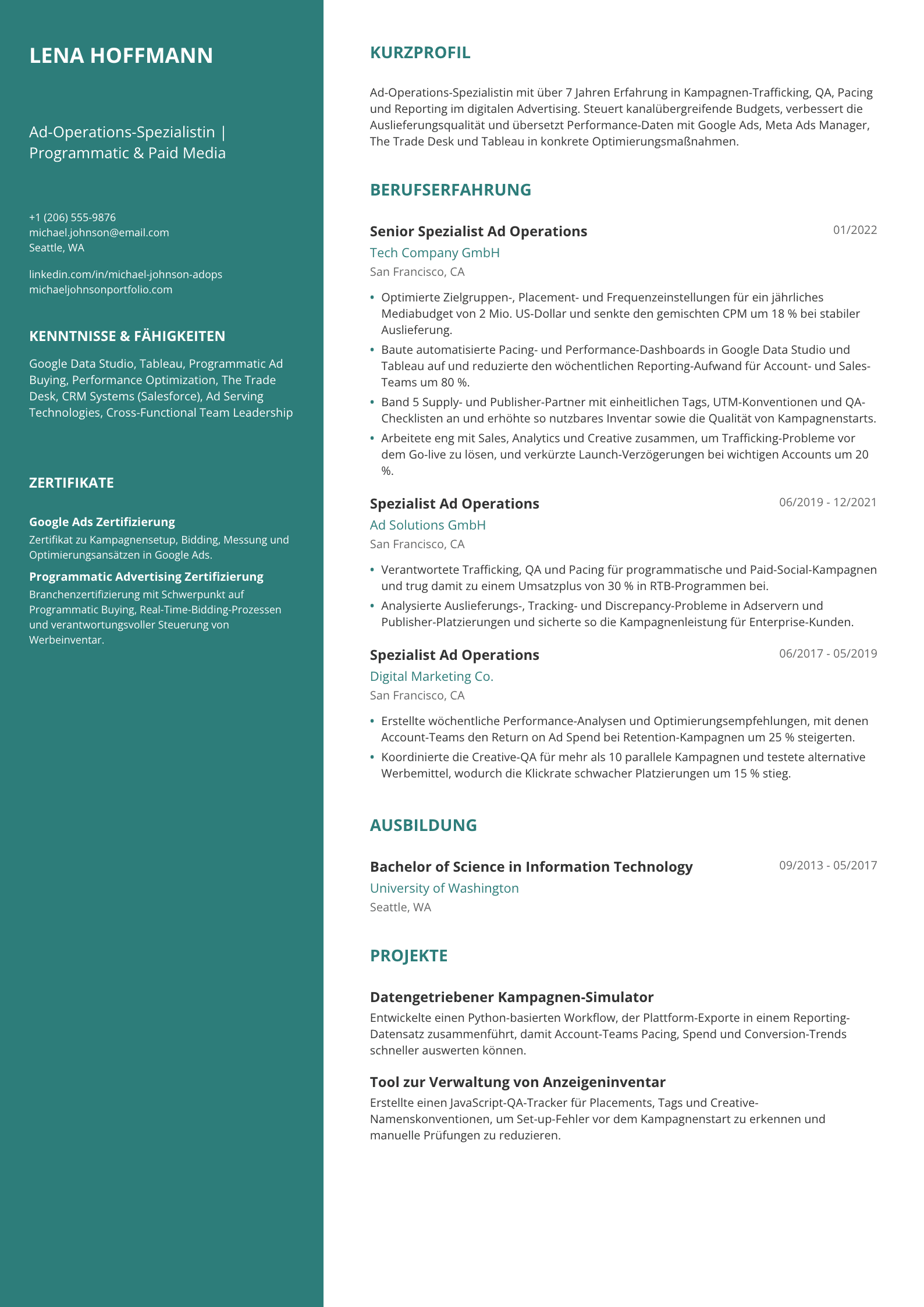 Ad-Operations-Spezialistin