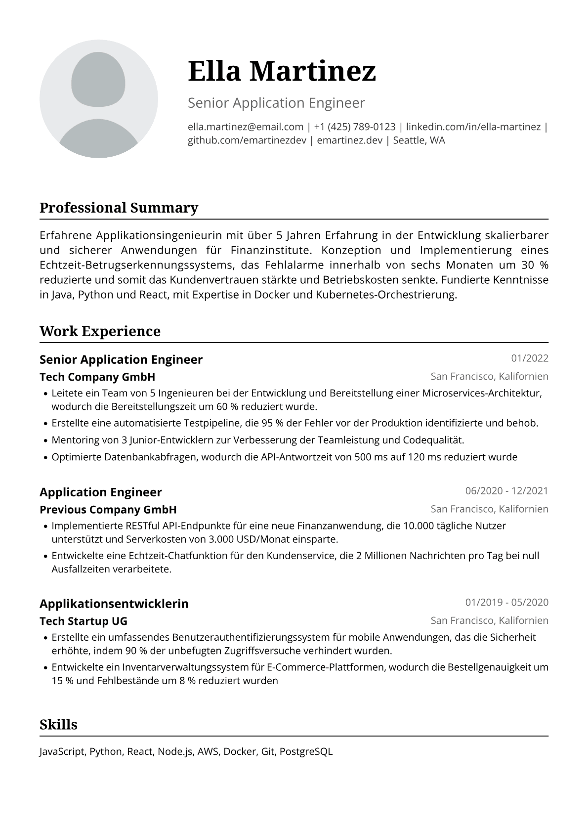 Applikationsingenieurin