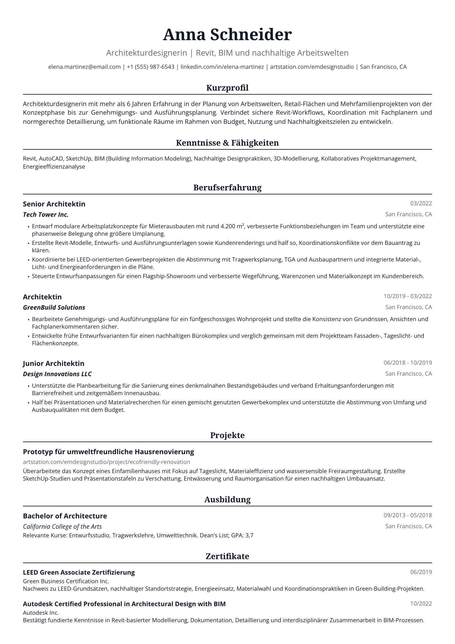 Architekturdesignerin