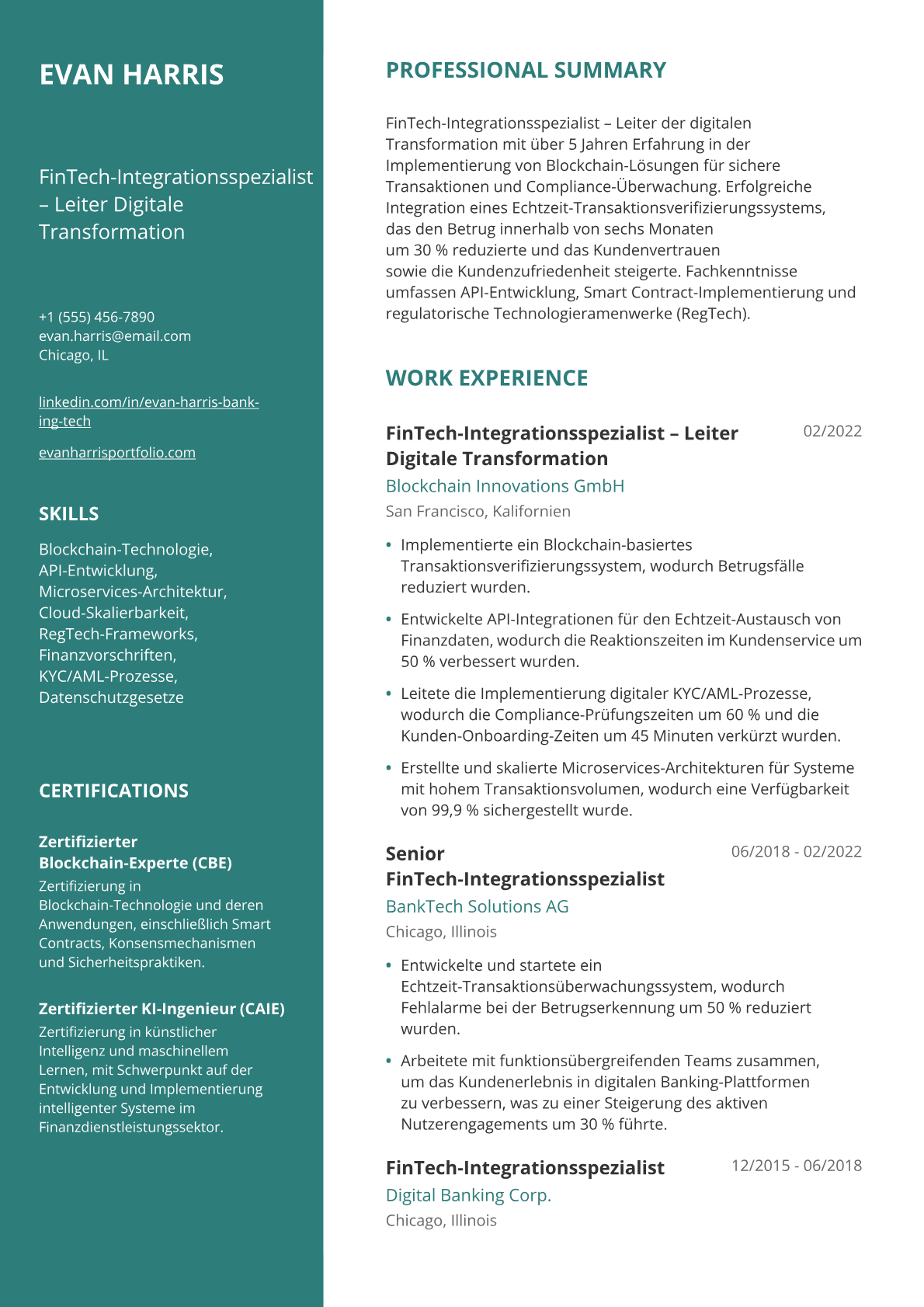 Spezialist für Banking-Technologie