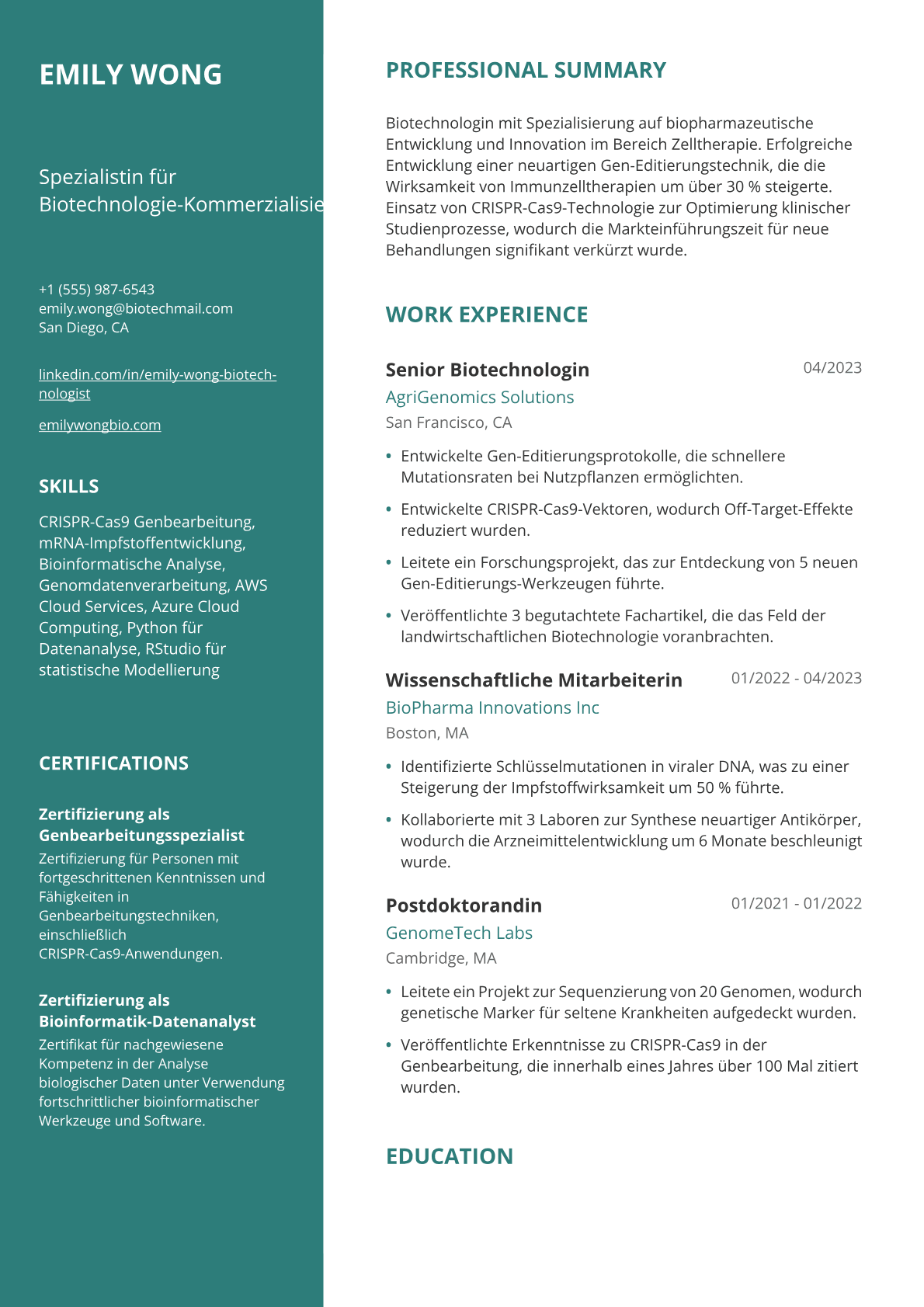 Biotechnologin