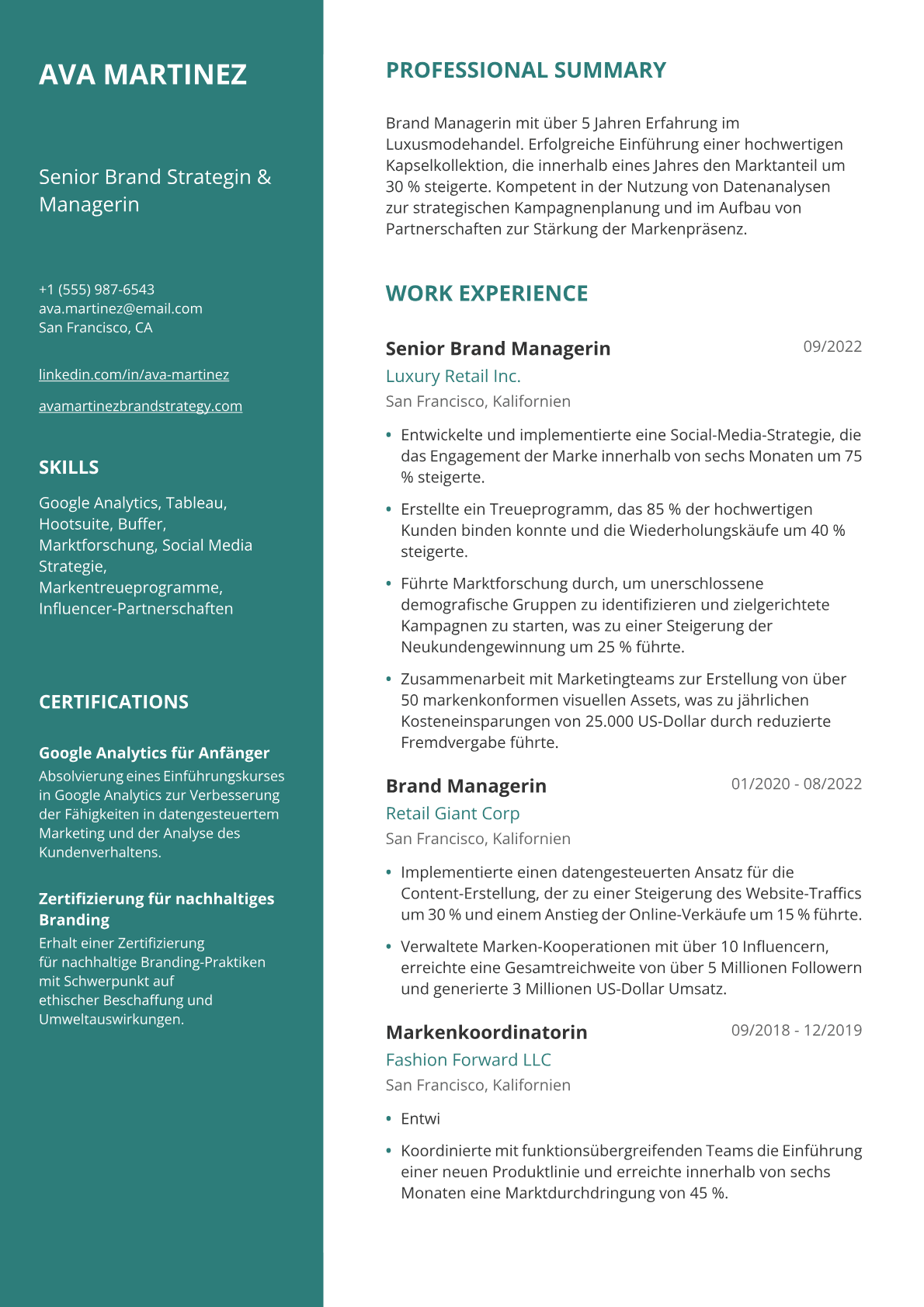 Brand Managerin