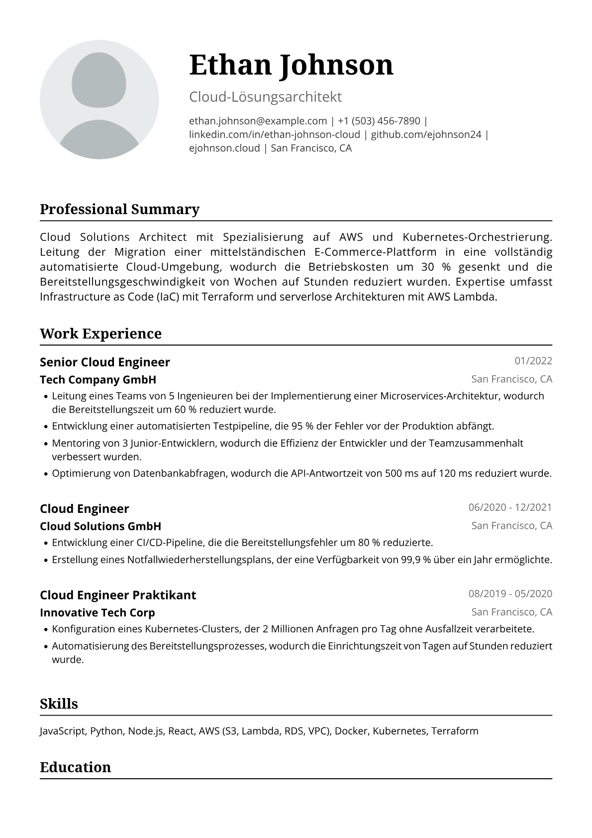 Cloud-Ingenieurin
