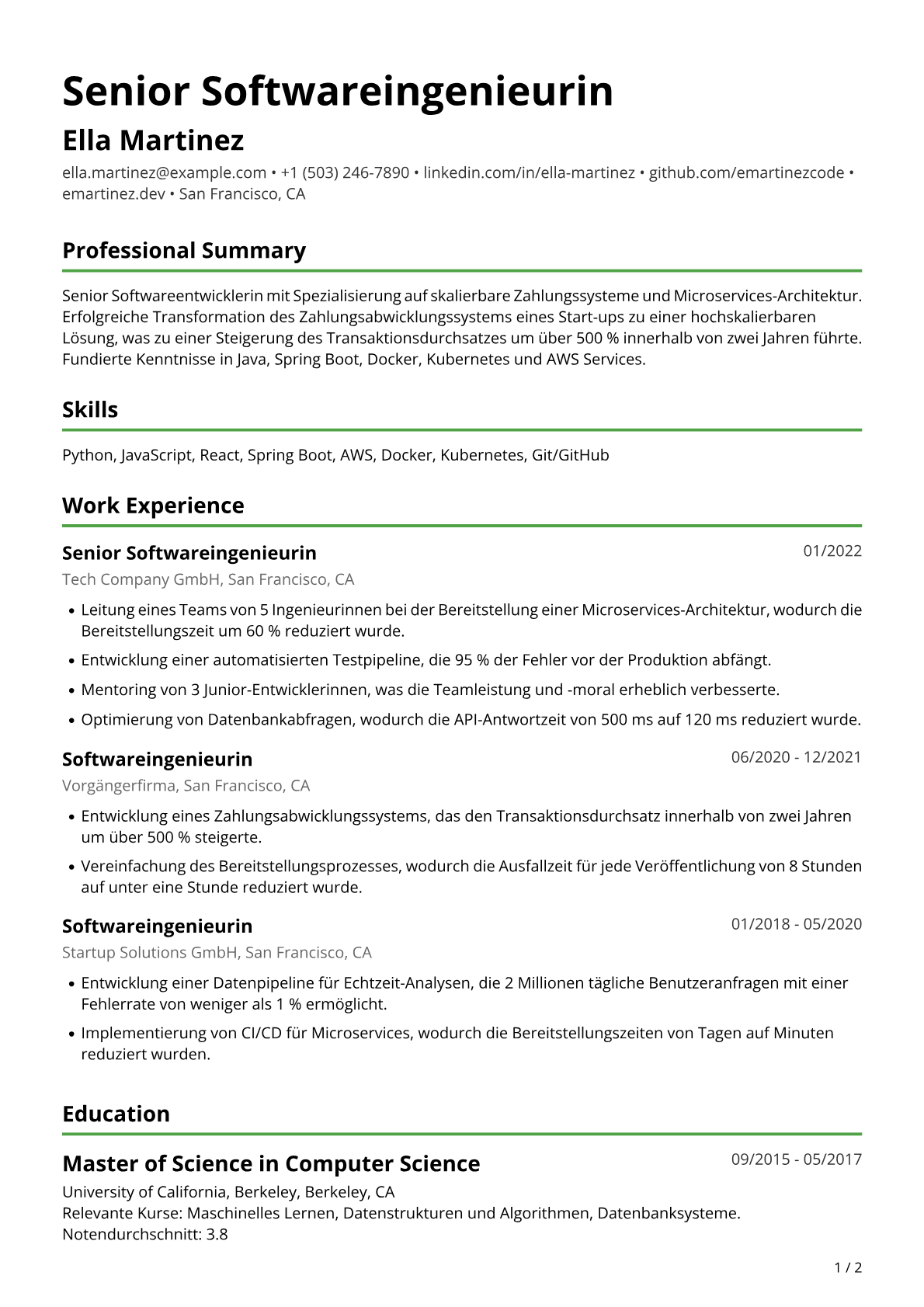 Inbetriebnahmeingenieurin