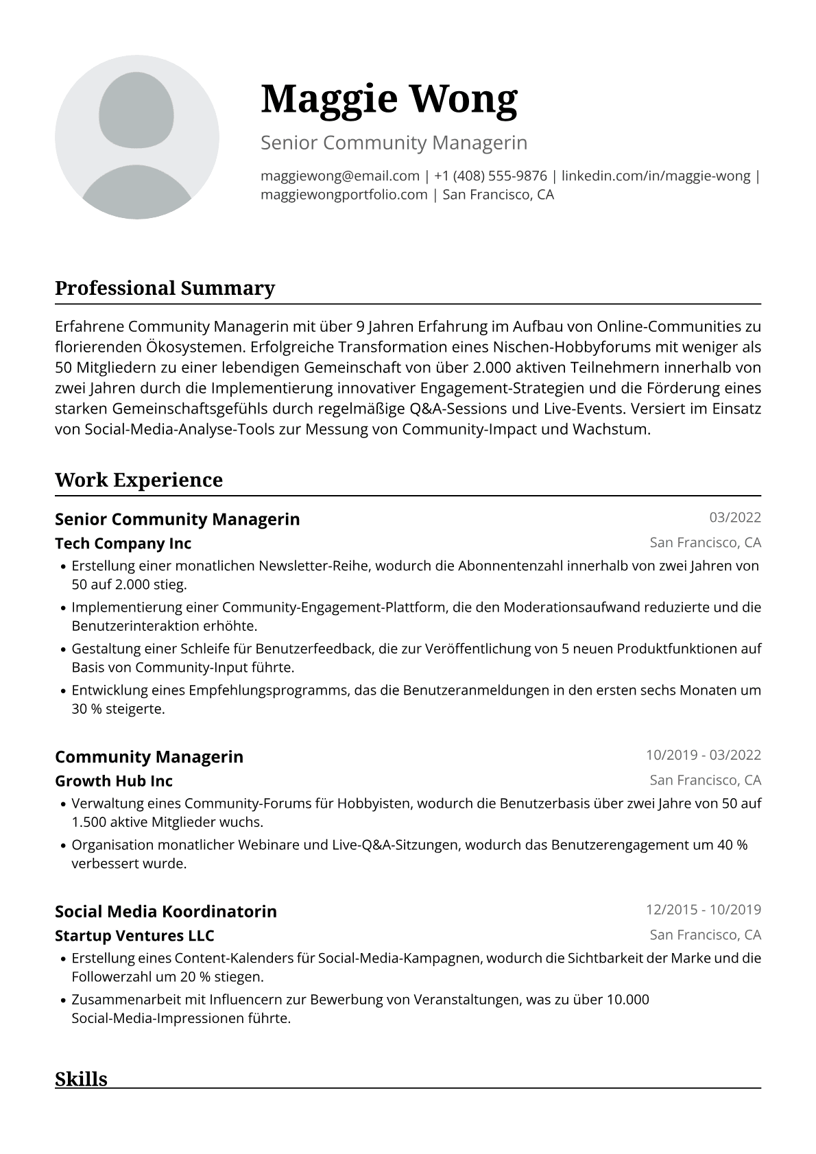 Community Managerin