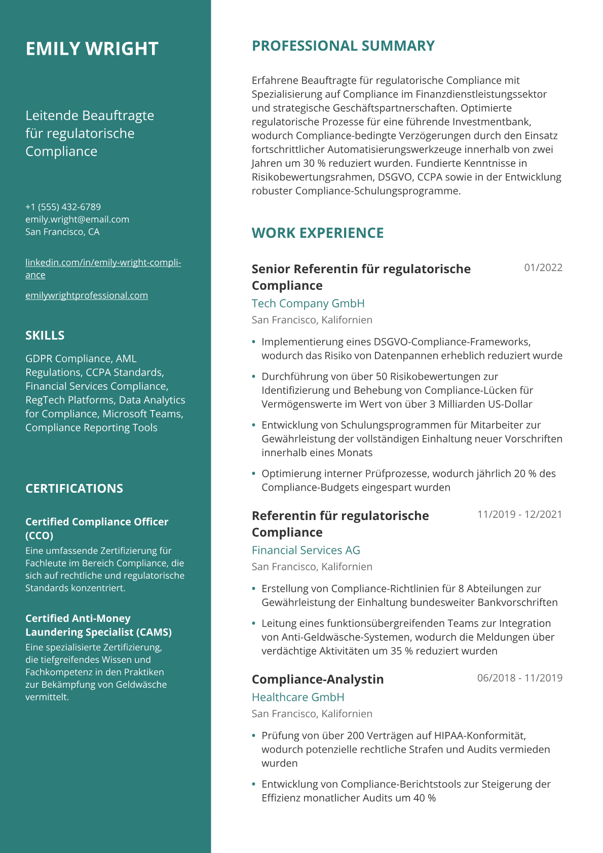 Compliance-Managerin
