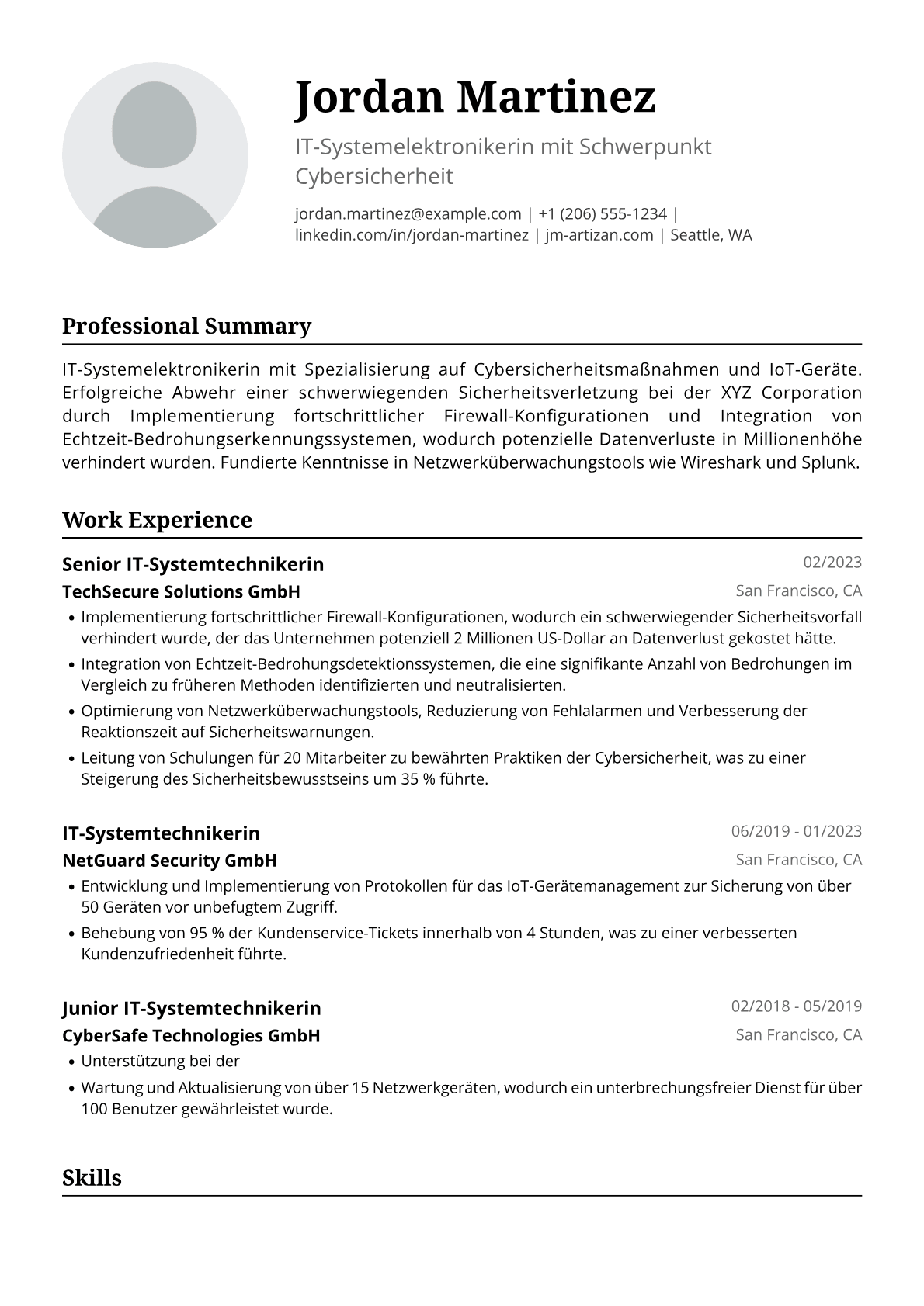IT-Systemelektronikerin