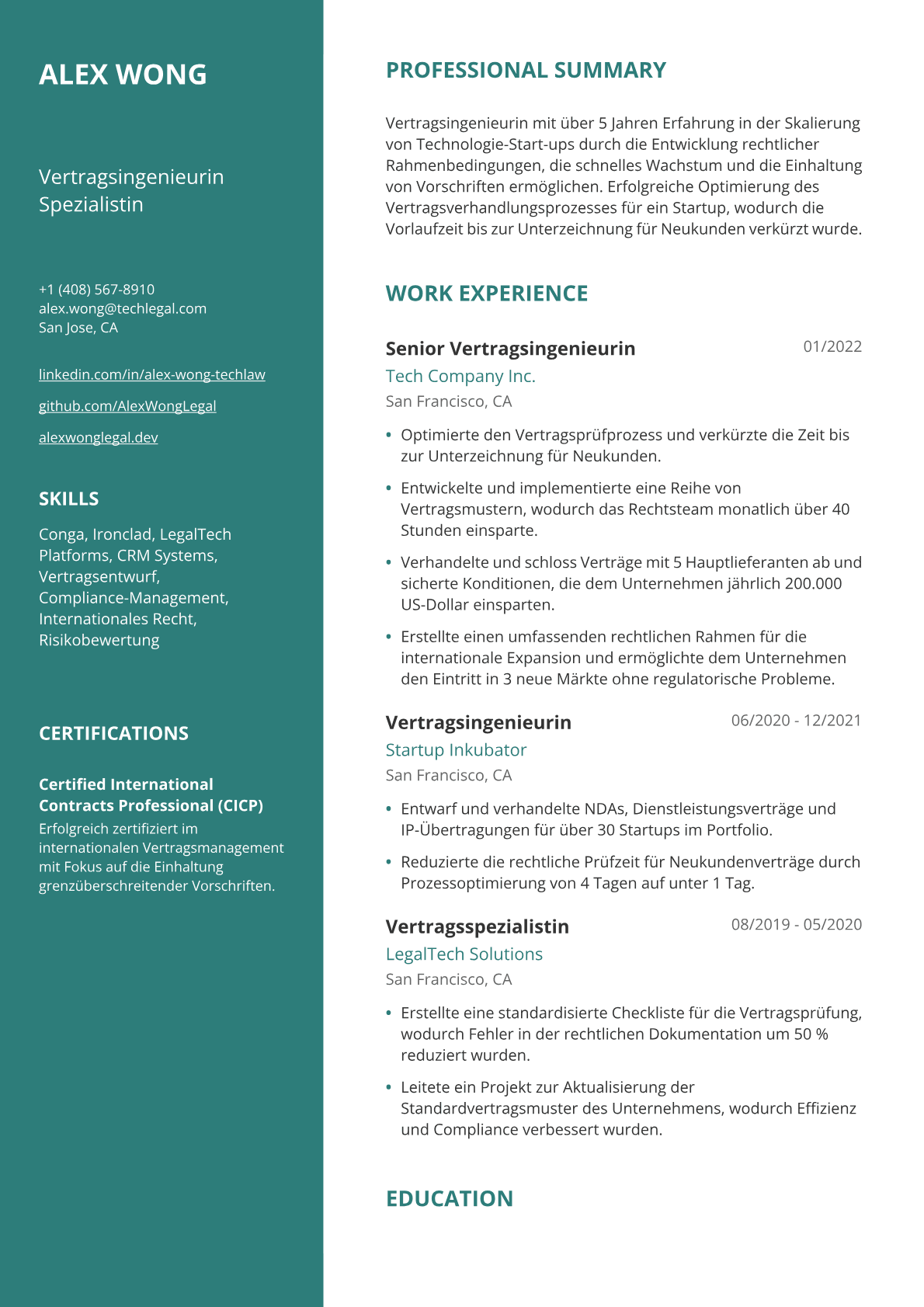 Vertragsingenieurin