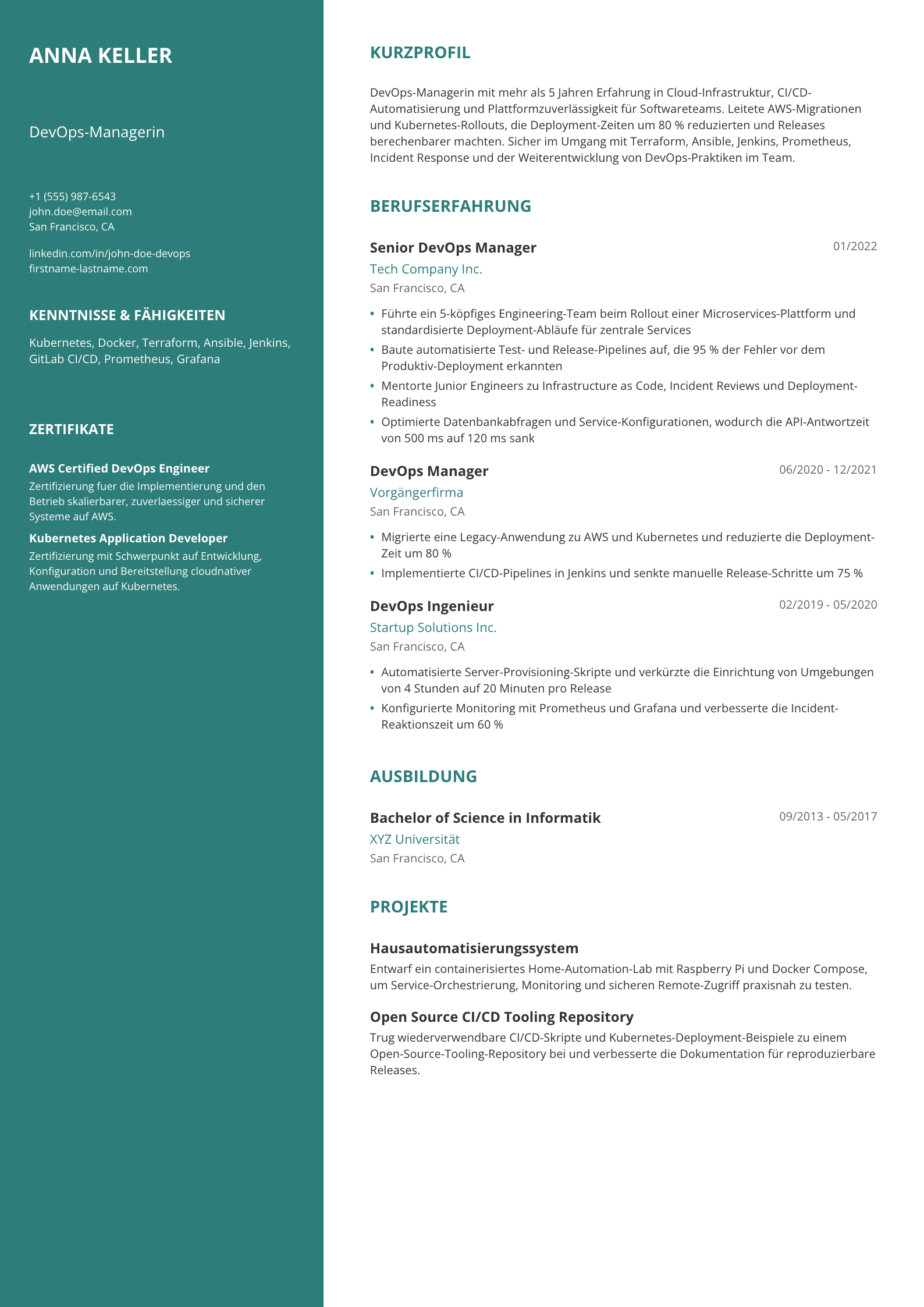 DevOps-Managerin