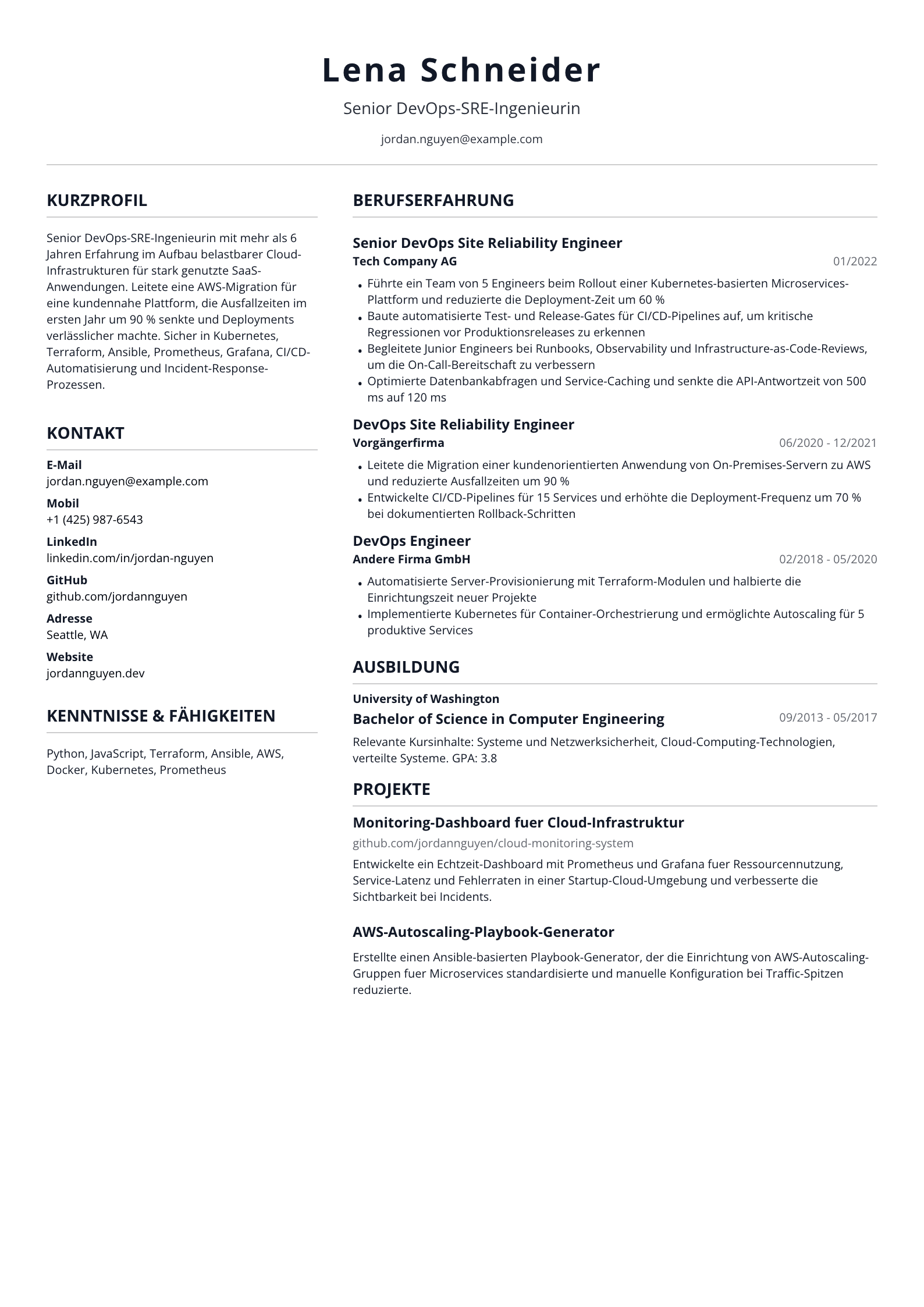 DevOps-SRE-Ingenieurin