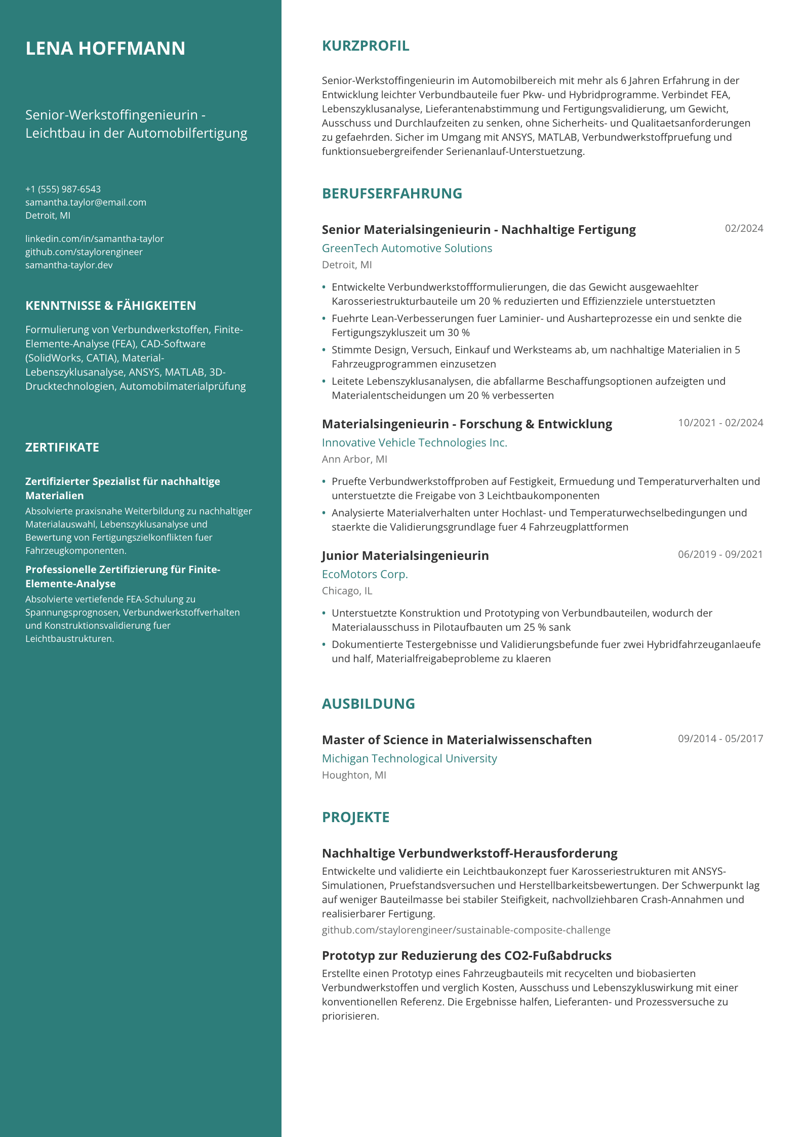 Fahrzeugingenieurin