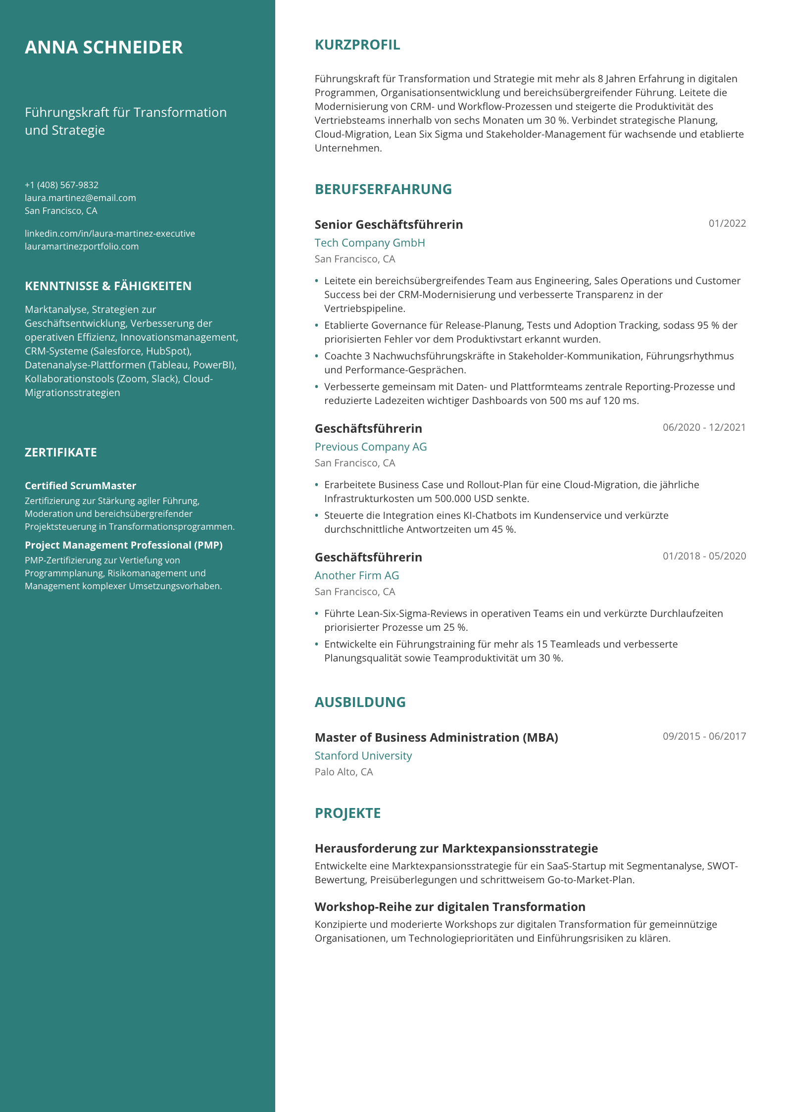 Geschäftsführerin