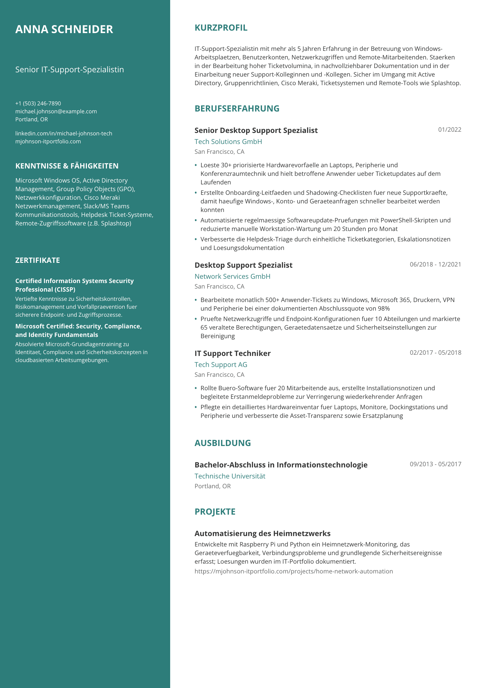 IT-Support-Spezialistin