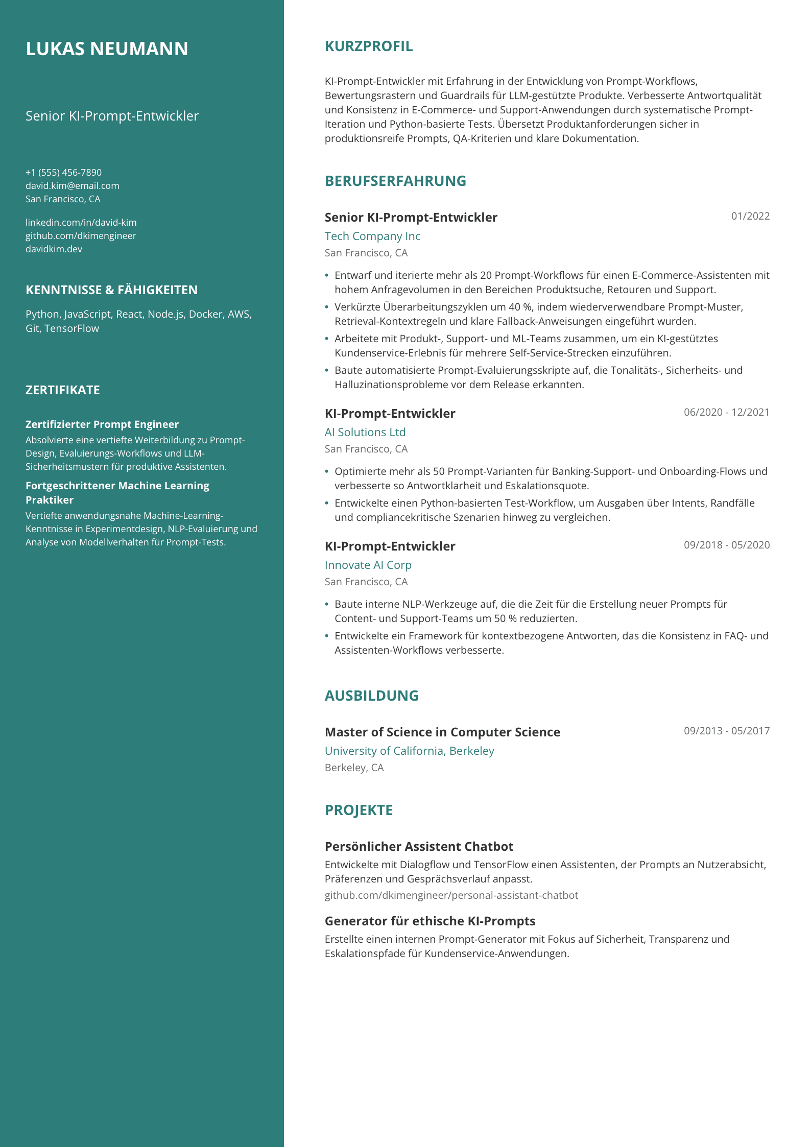 KI-Prompt-Entwickler