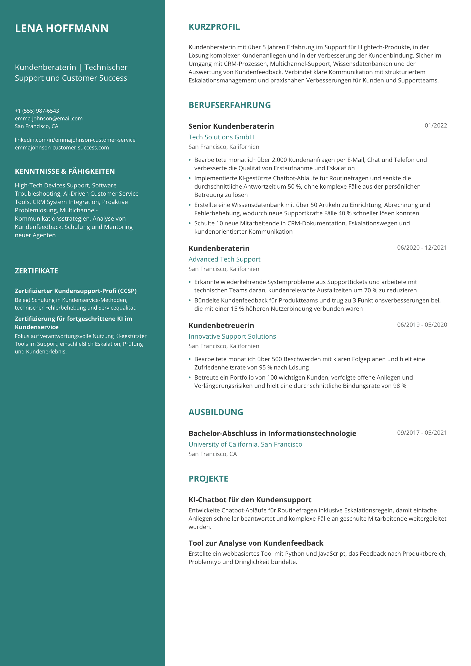 Kundenberaterin