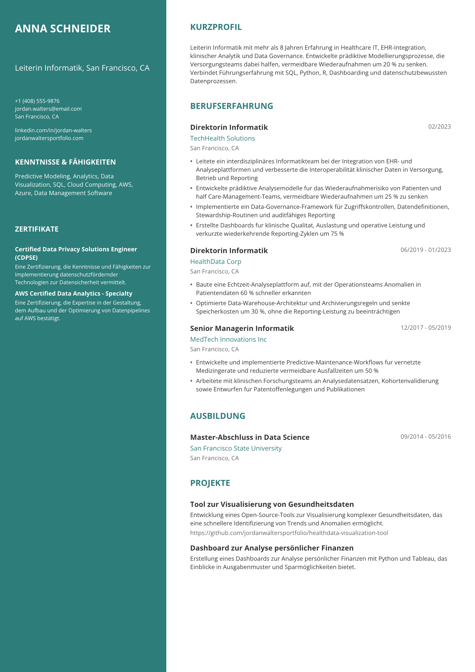 Leiterin Informatik