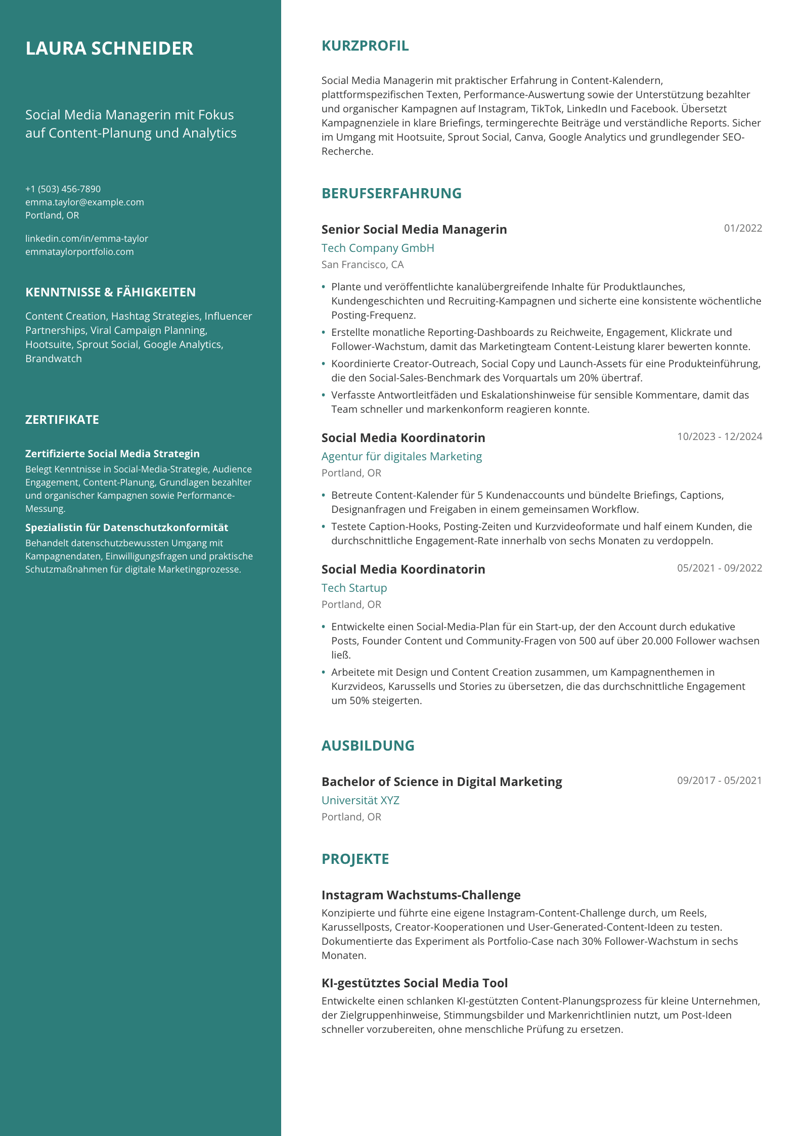 Social Media Managerin