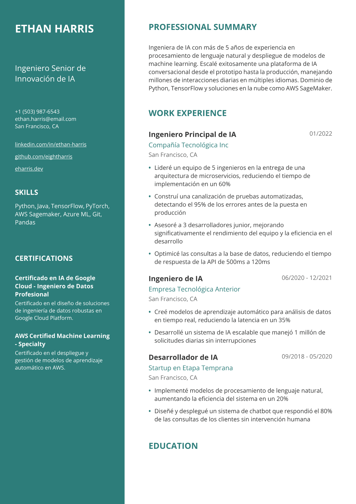 Ingeniera IA