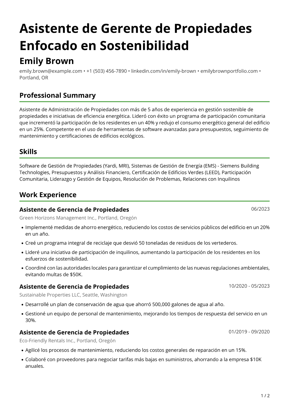 Asistente de administración de propiedades
