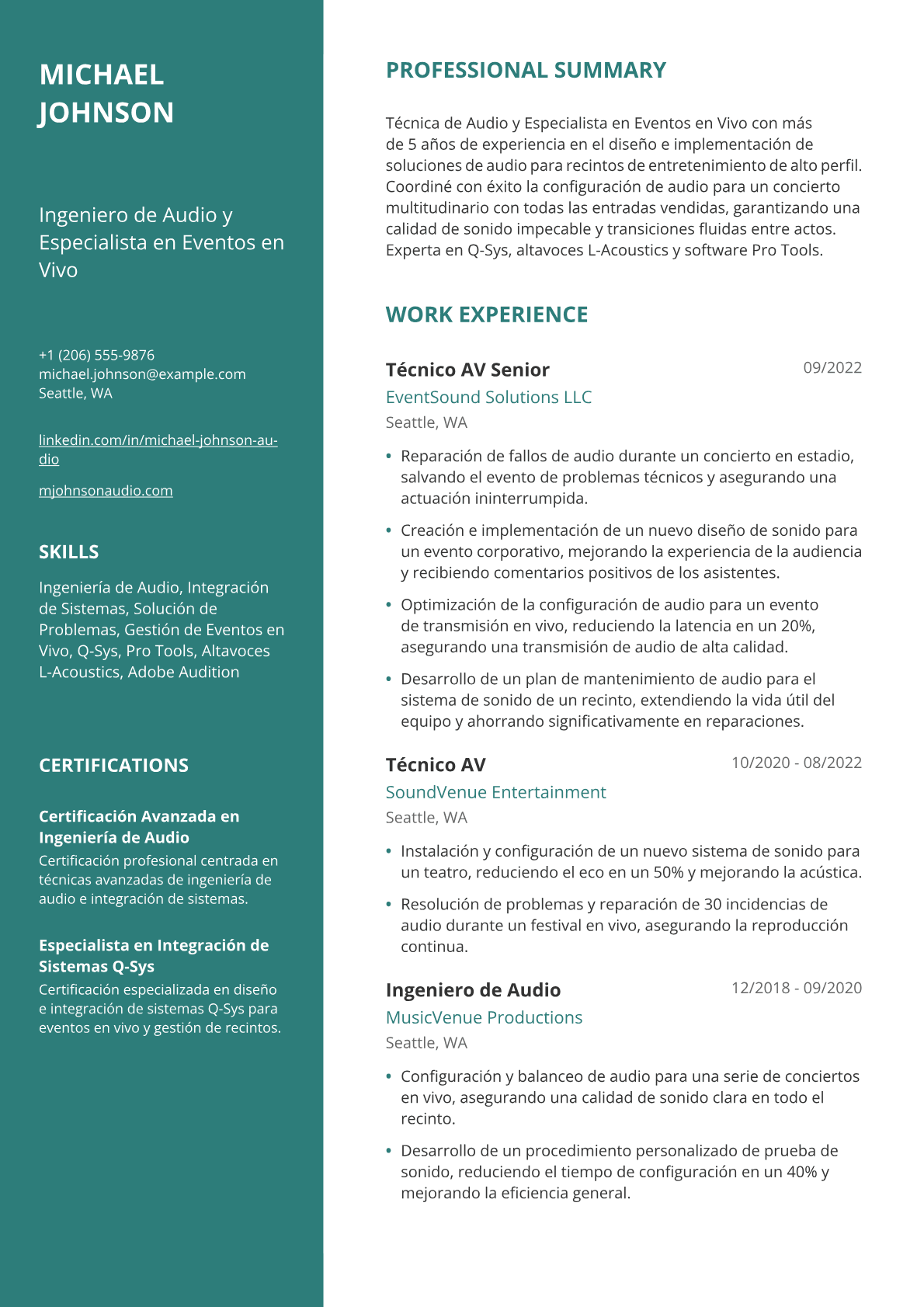 Técnica de AV