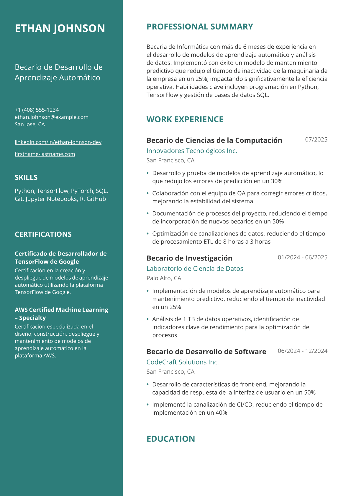 Practicante de informática