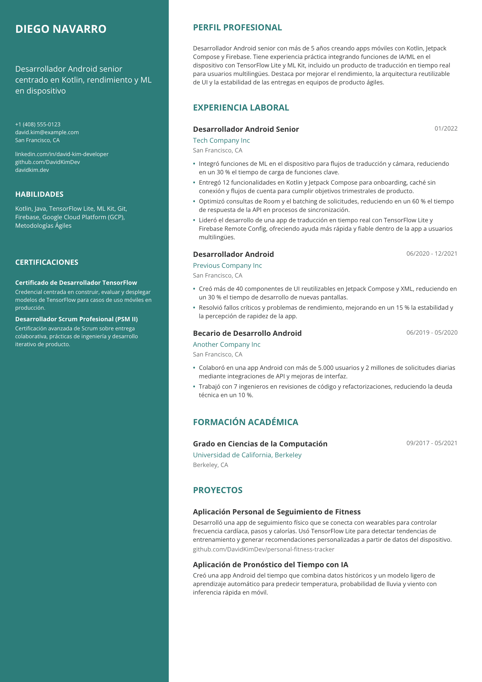 Desarrollador Android