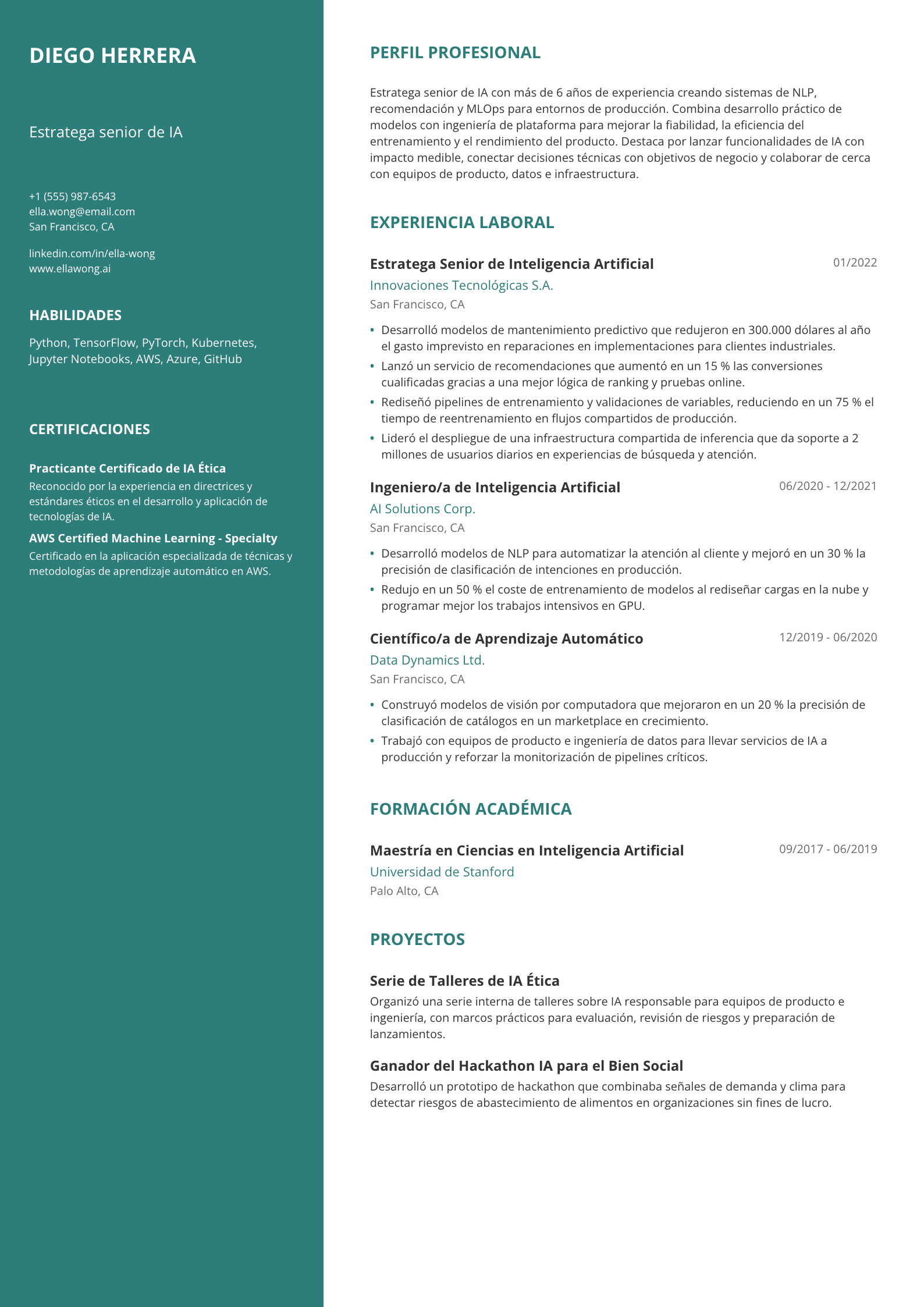 Estratega senior de IA
