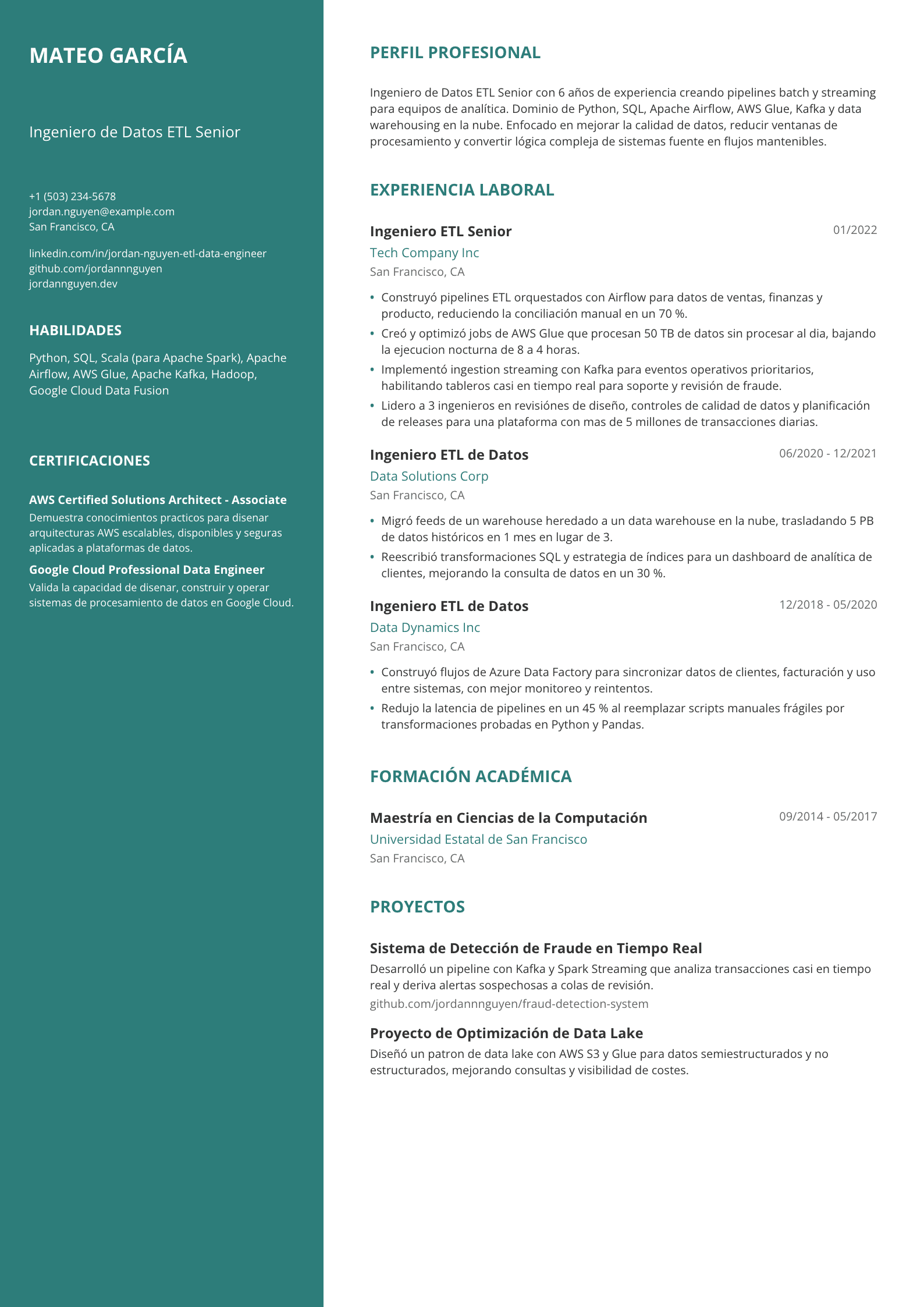 Ingeniero de Datos ETL