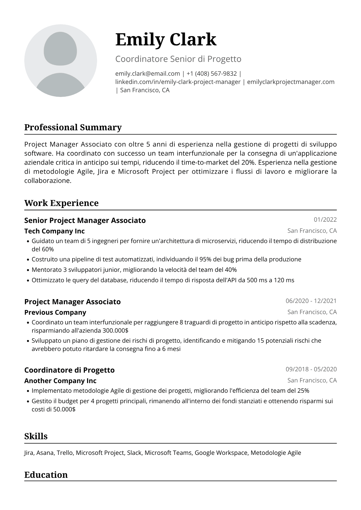 Project Manager Junior