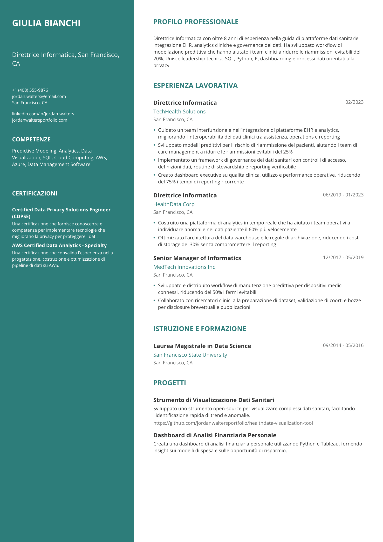 Direttrice Informatica