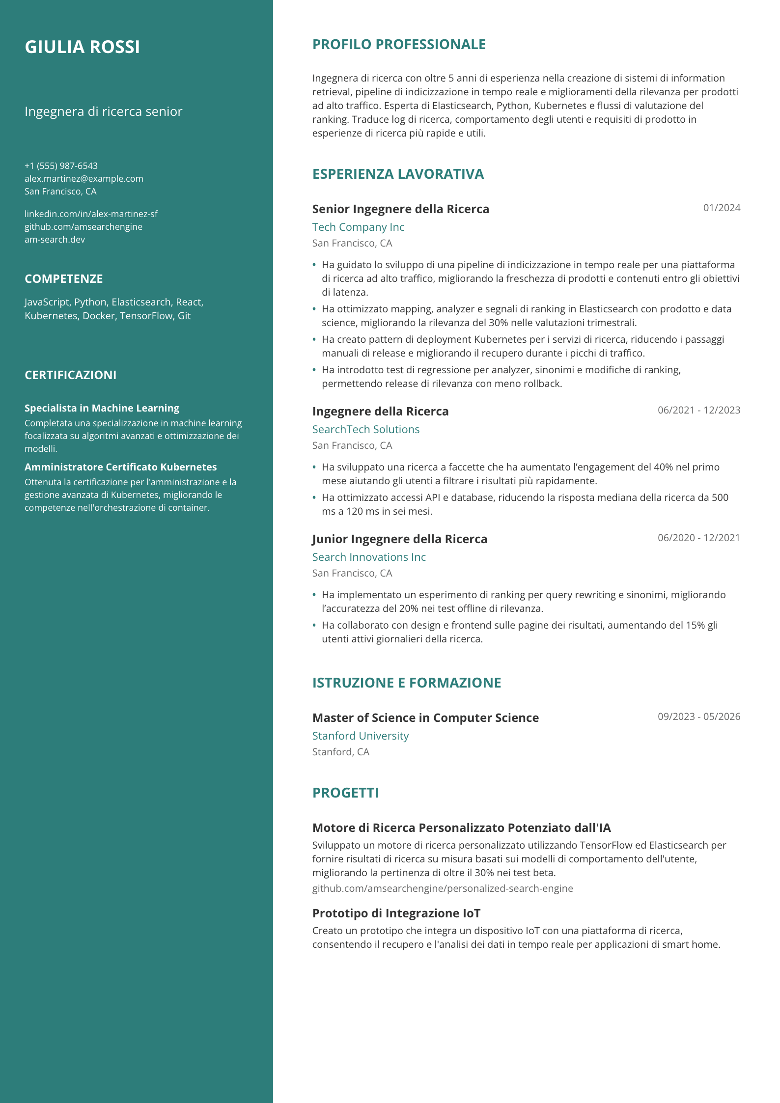 Ingegnera di ricerca