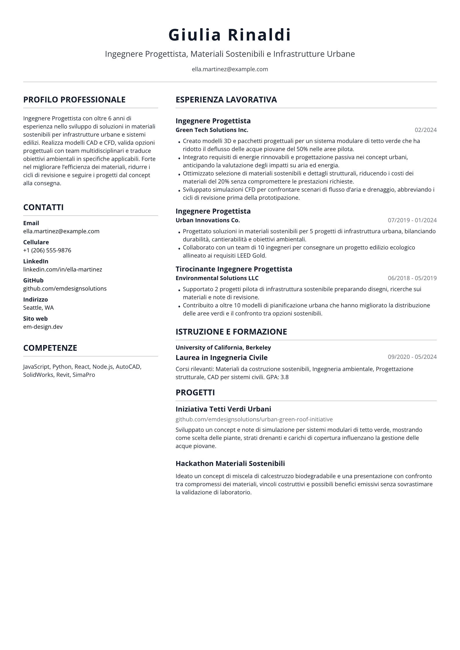 Ingegnere Progettista