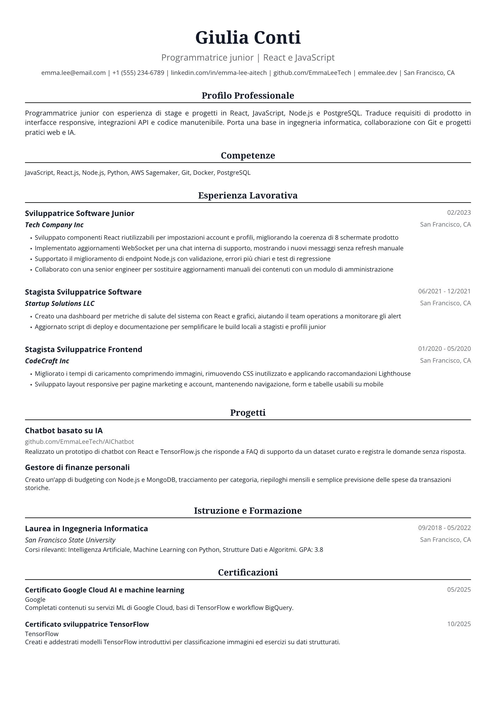 Programmatrice junior