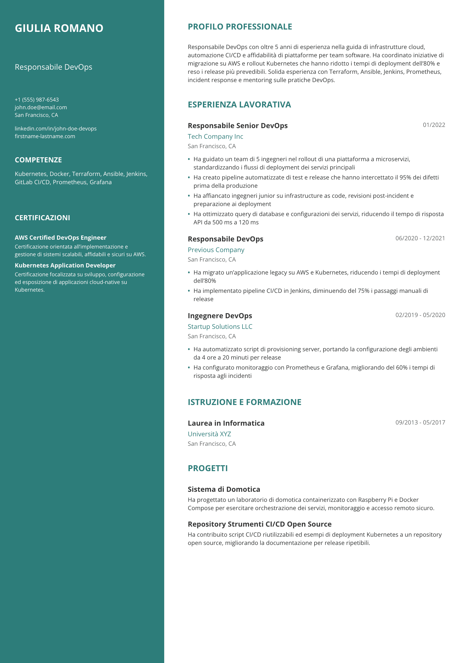 Responsabile DevOps