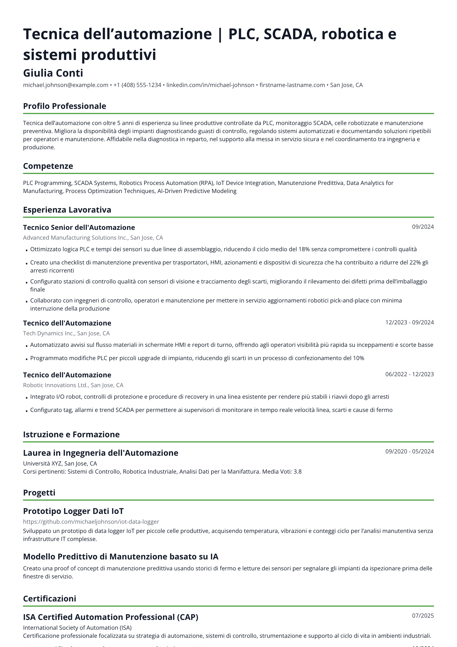 Tecnica dell’automazione