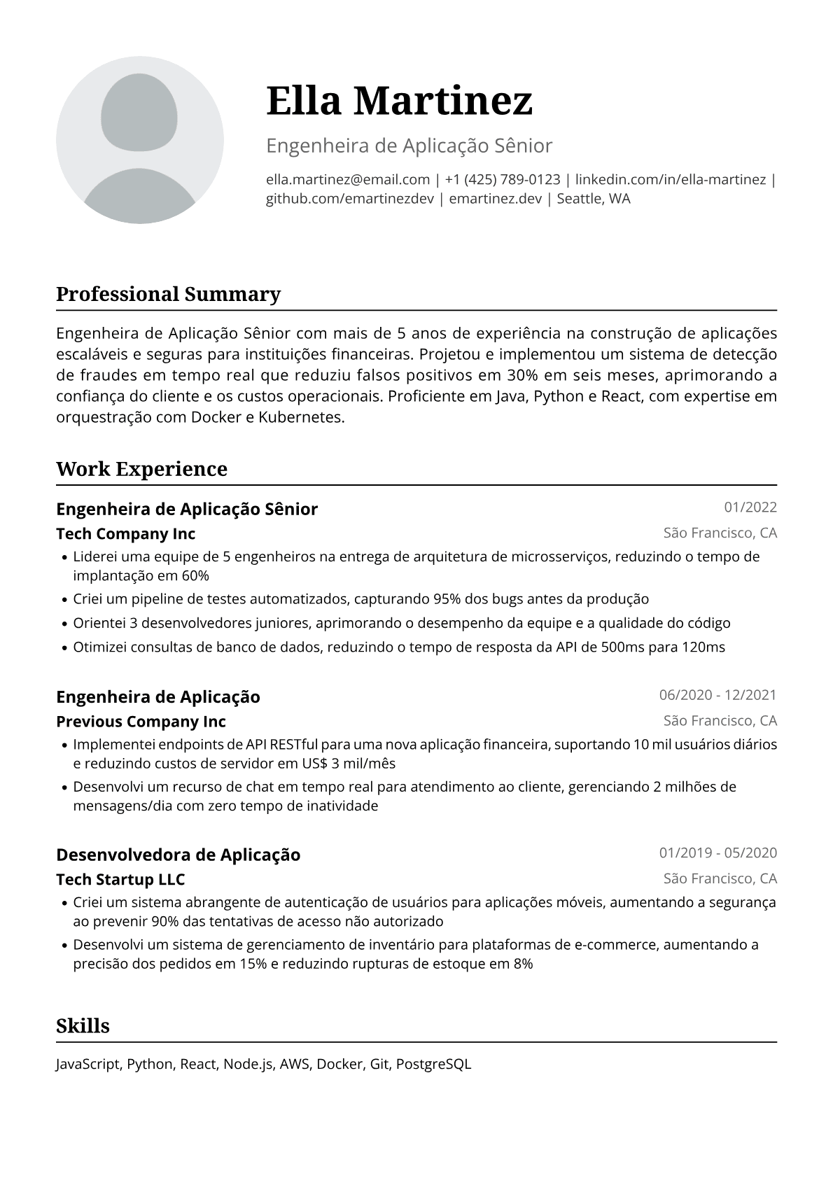 Engenheira de Aplicações
