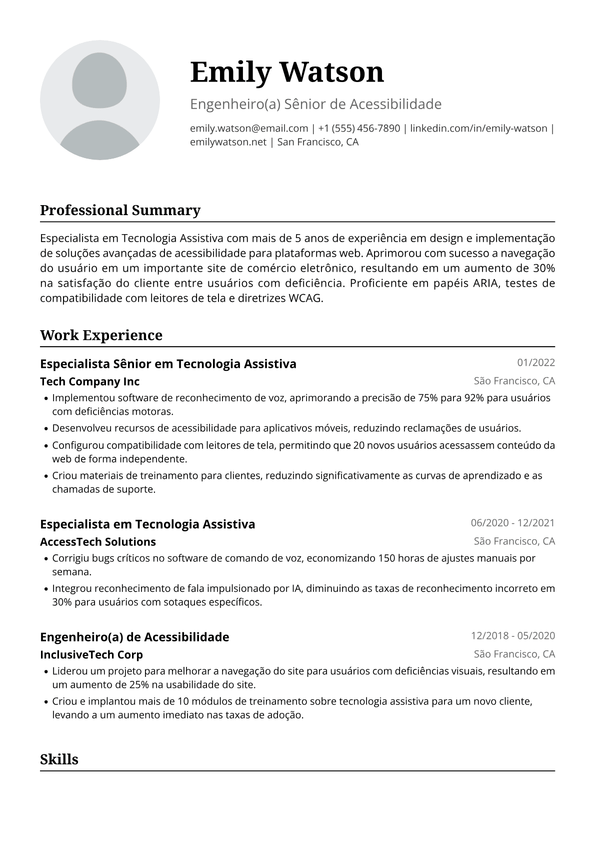 Especialista em tecnologia assistiva