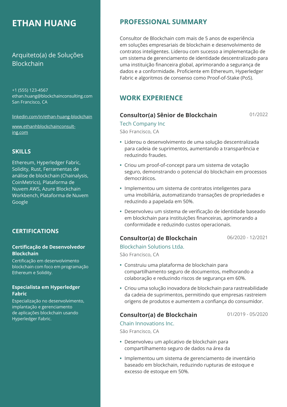 Consultora blockchain