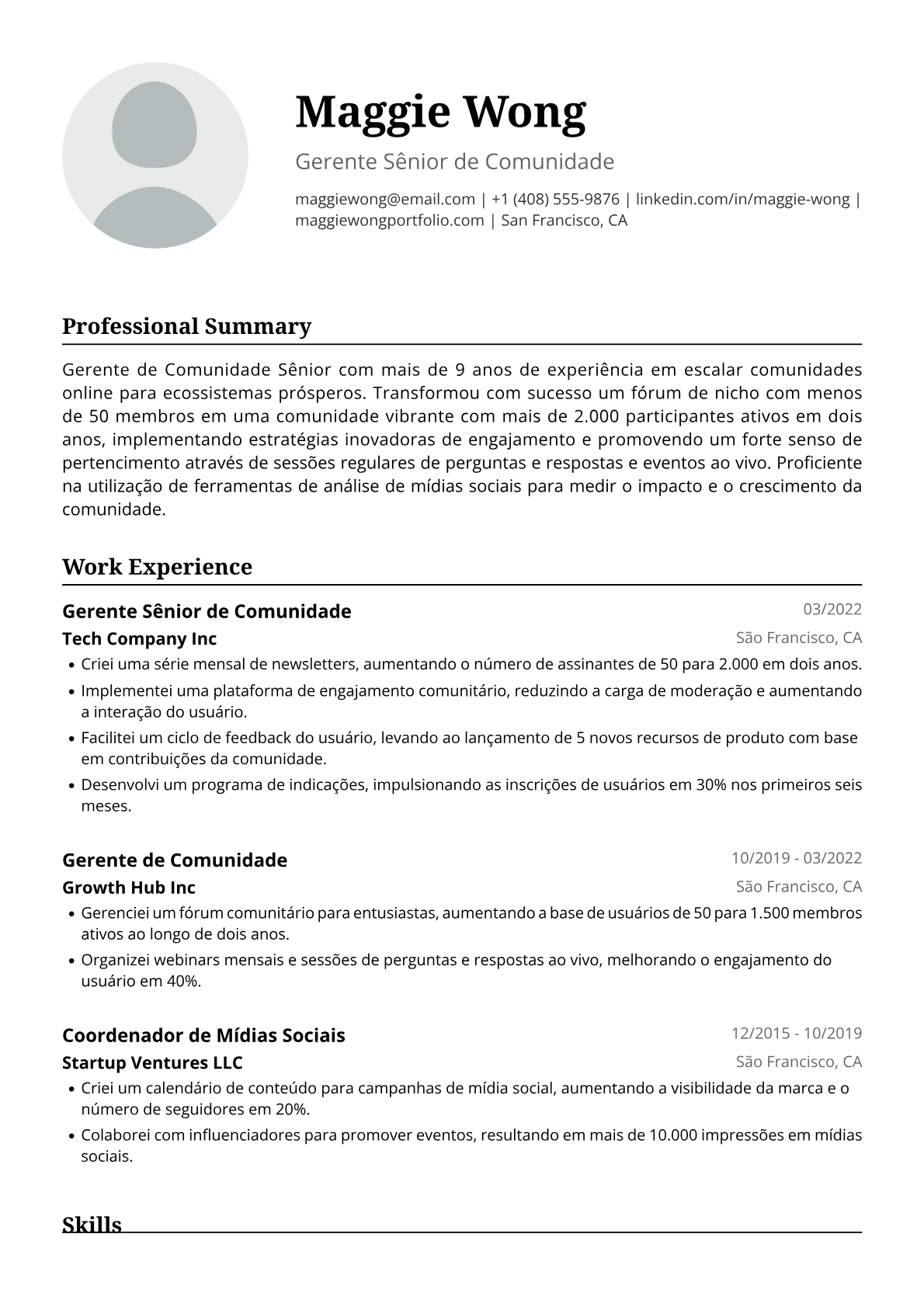 Gerente de Comunidade