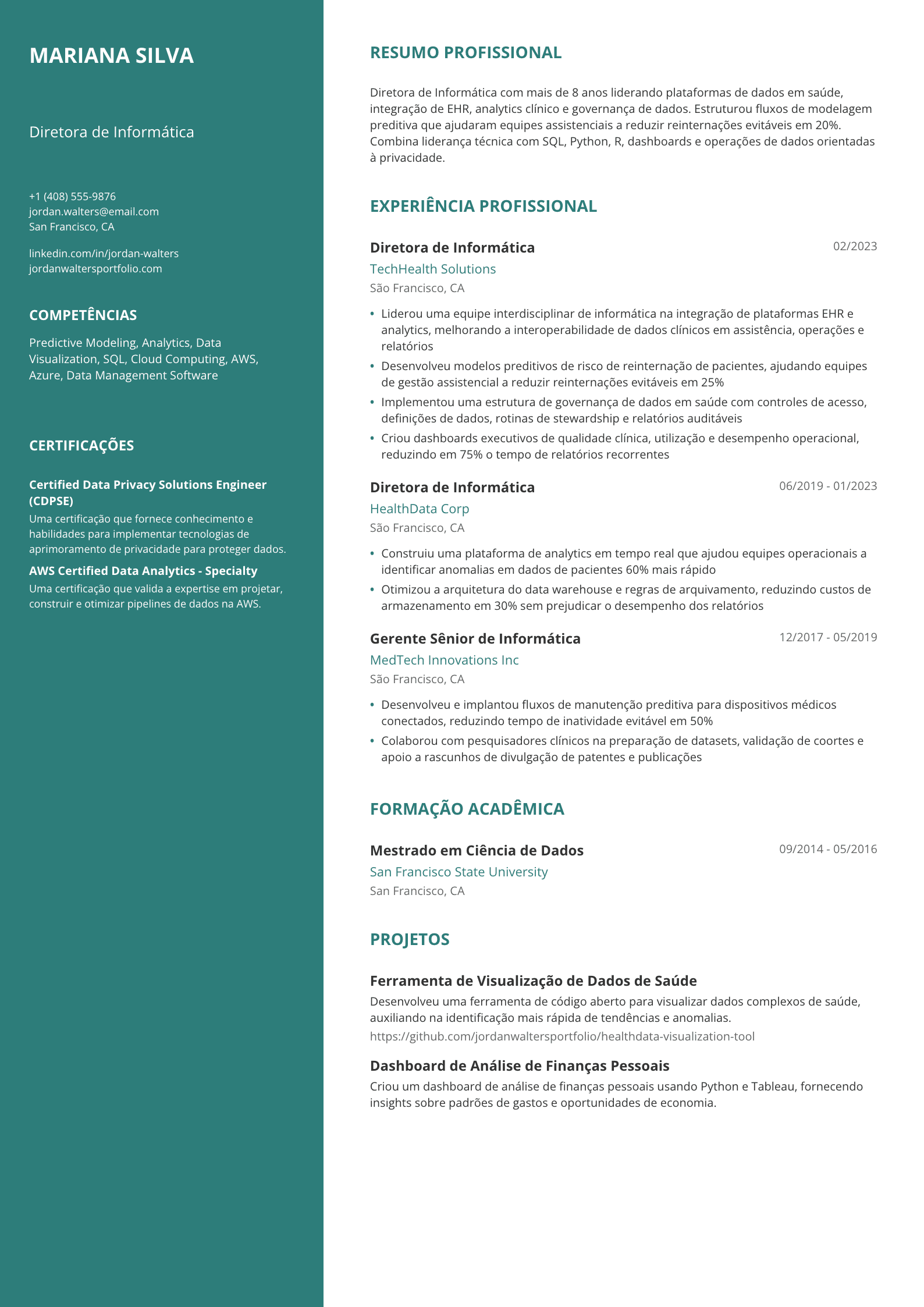 Diretora de Informática