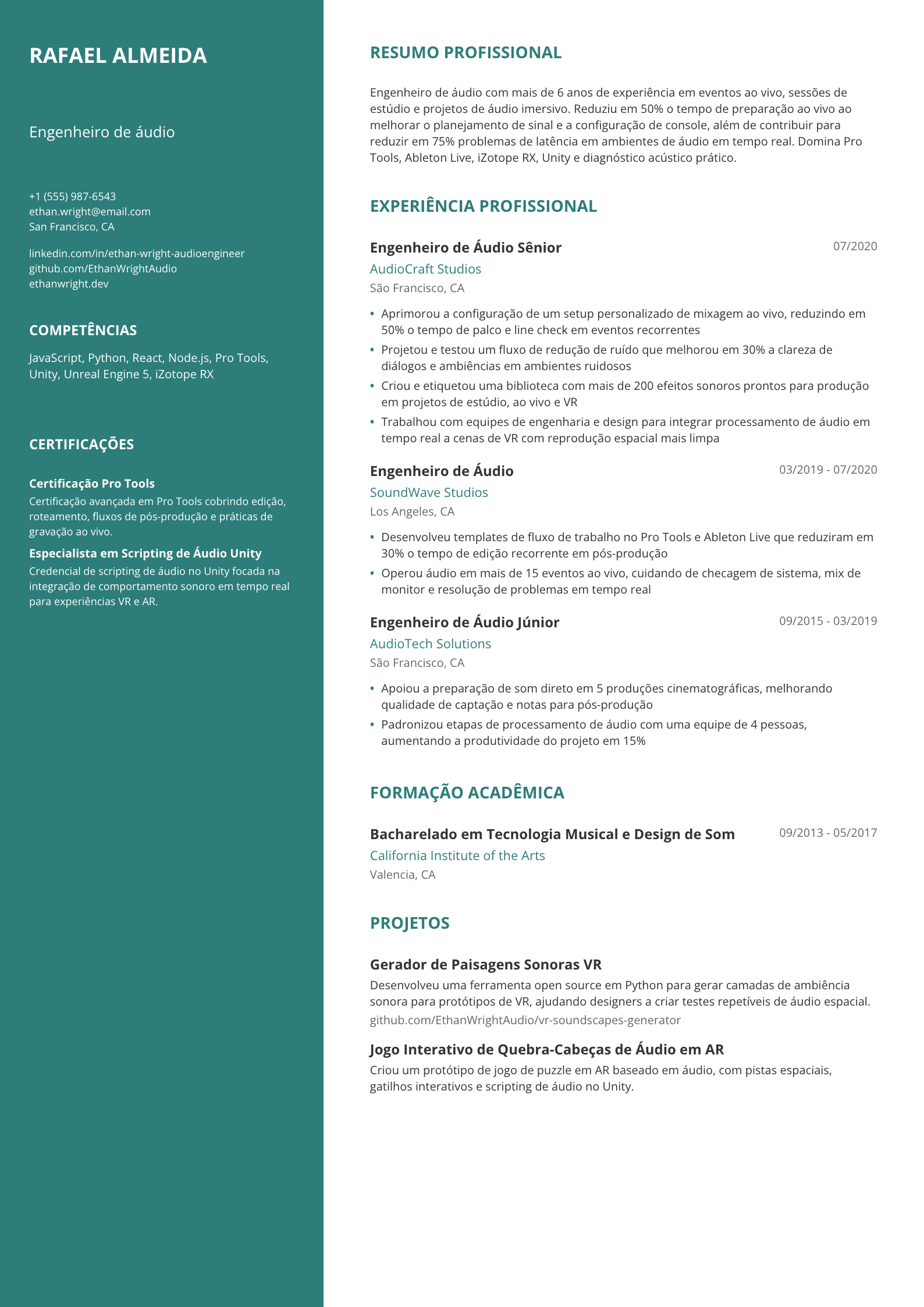 Engenheiro de áudio